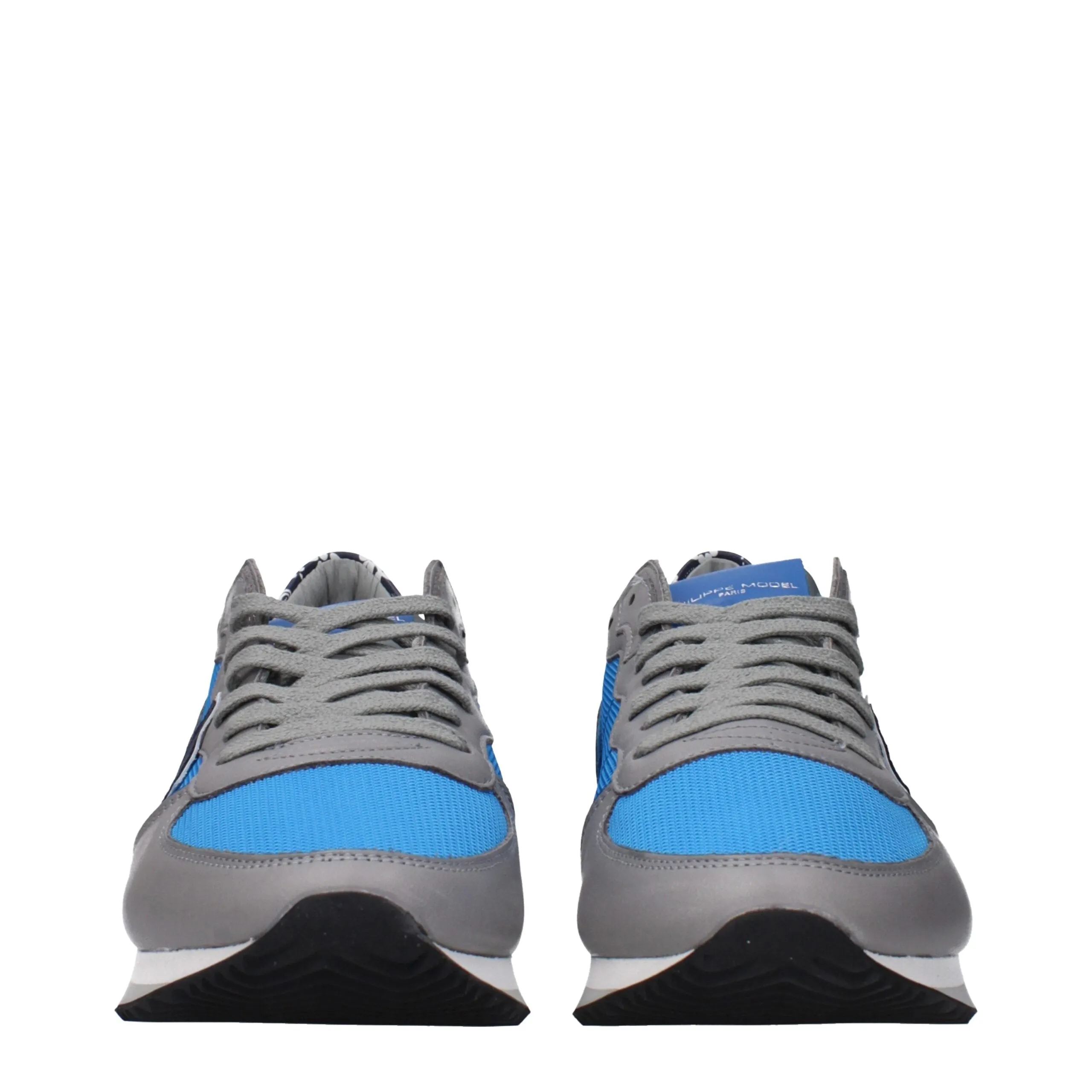 Philippe Model Blue Fabric Low Top Sneakers sold by Siebentaschen product image thumbnail 3