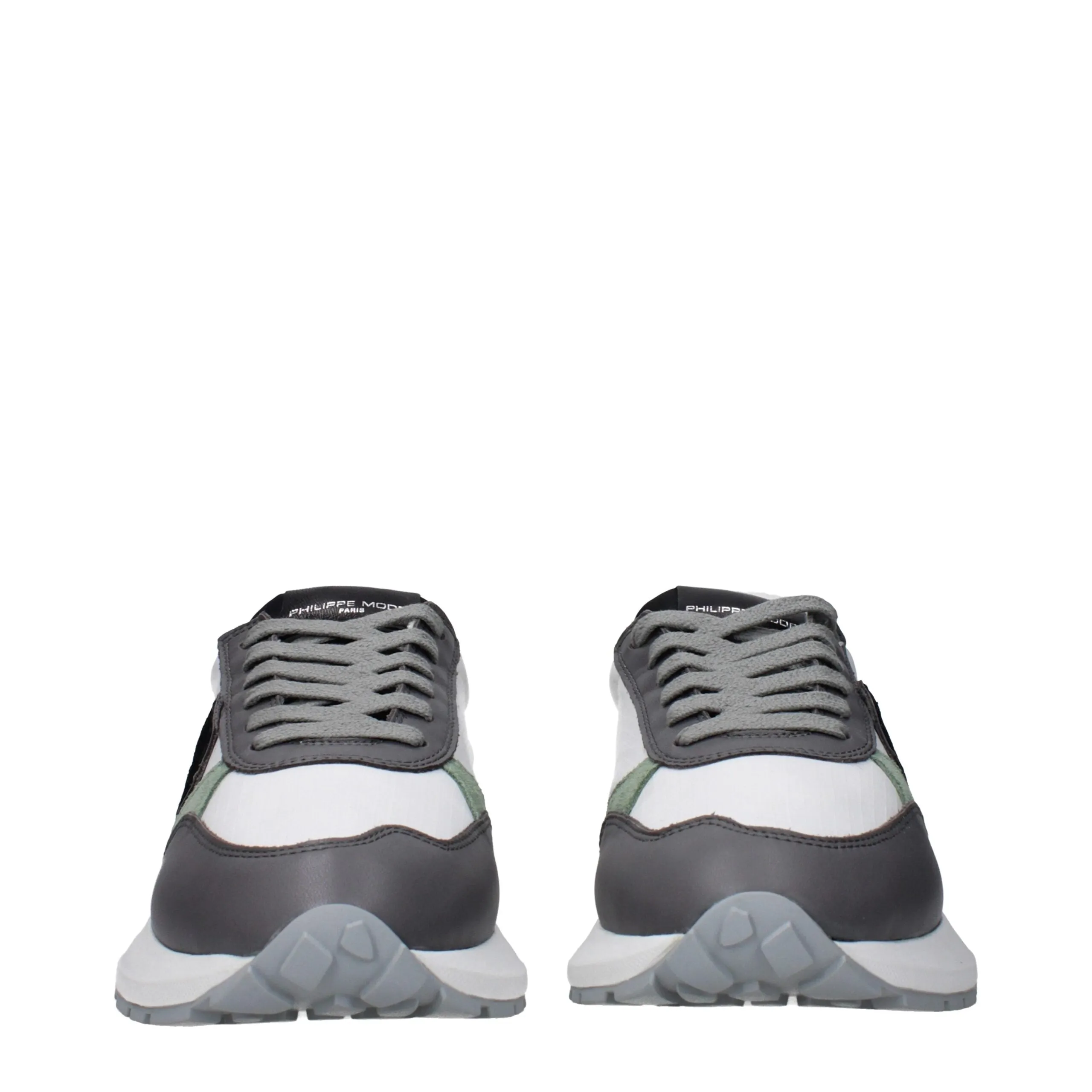 Philippe Model White Fabric Low Top Sneakers sold by Siebentaschen product image thumbnail 3