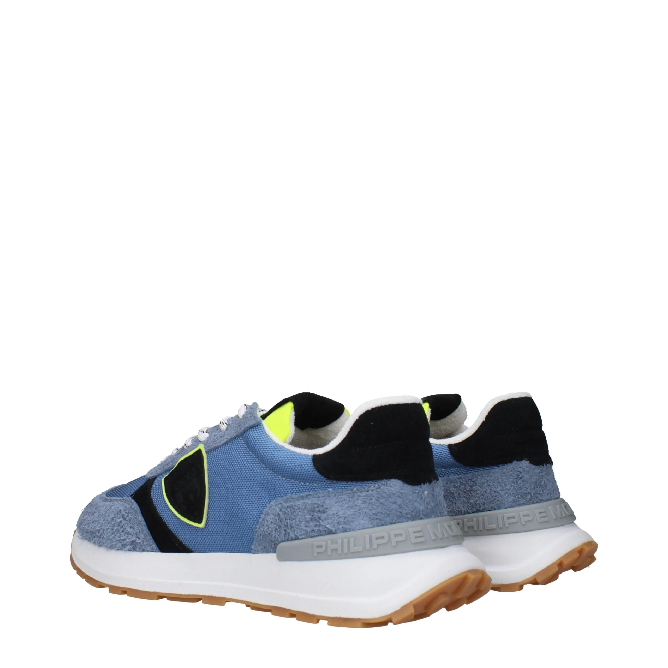 Philippe Model Blue Fabric Athletic Sneakers sold by Siebentaschen product image thumbnail 4