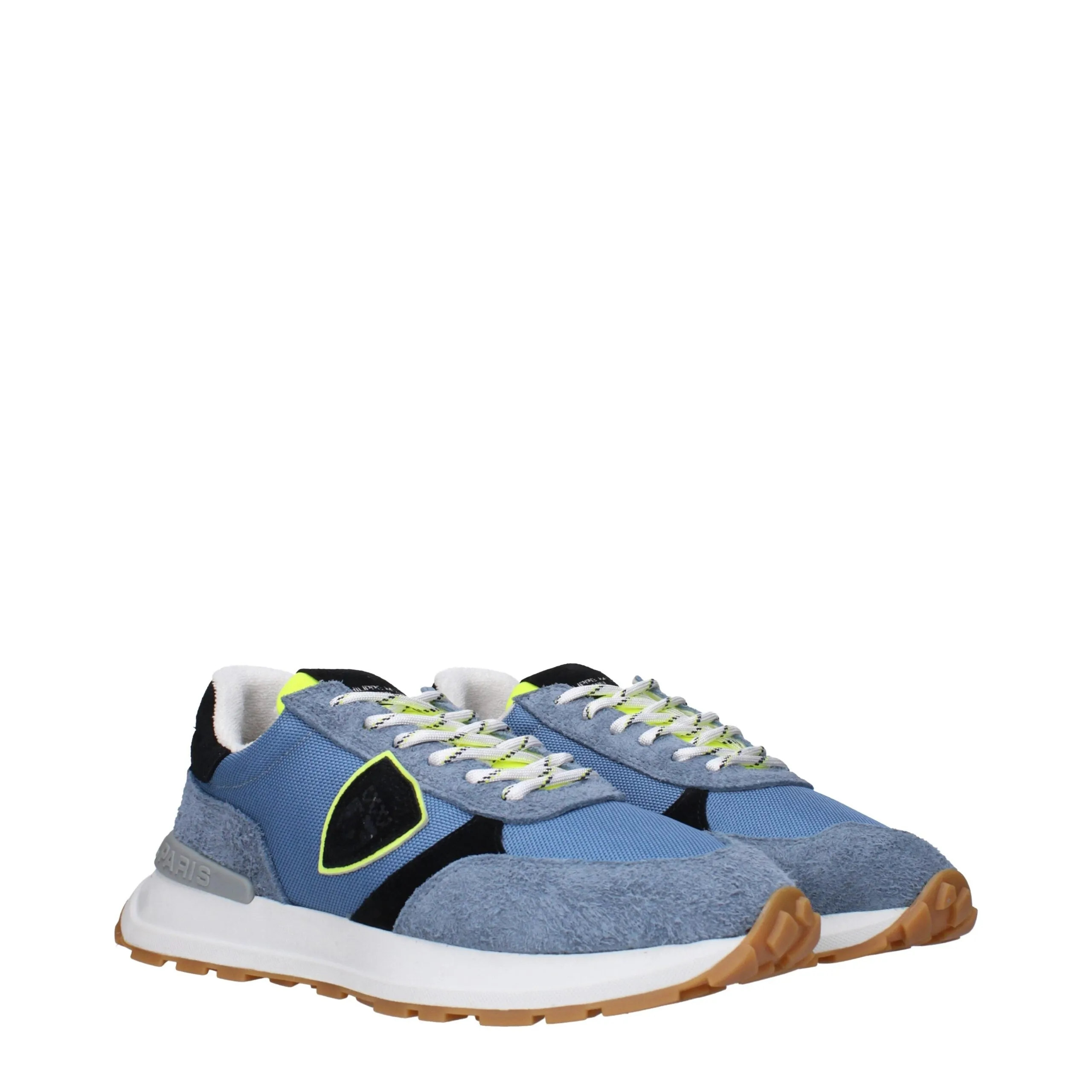 Philippe Model Blue Fabric Athletic Sneakers sold by Siebentaschen product image thumbnail 2