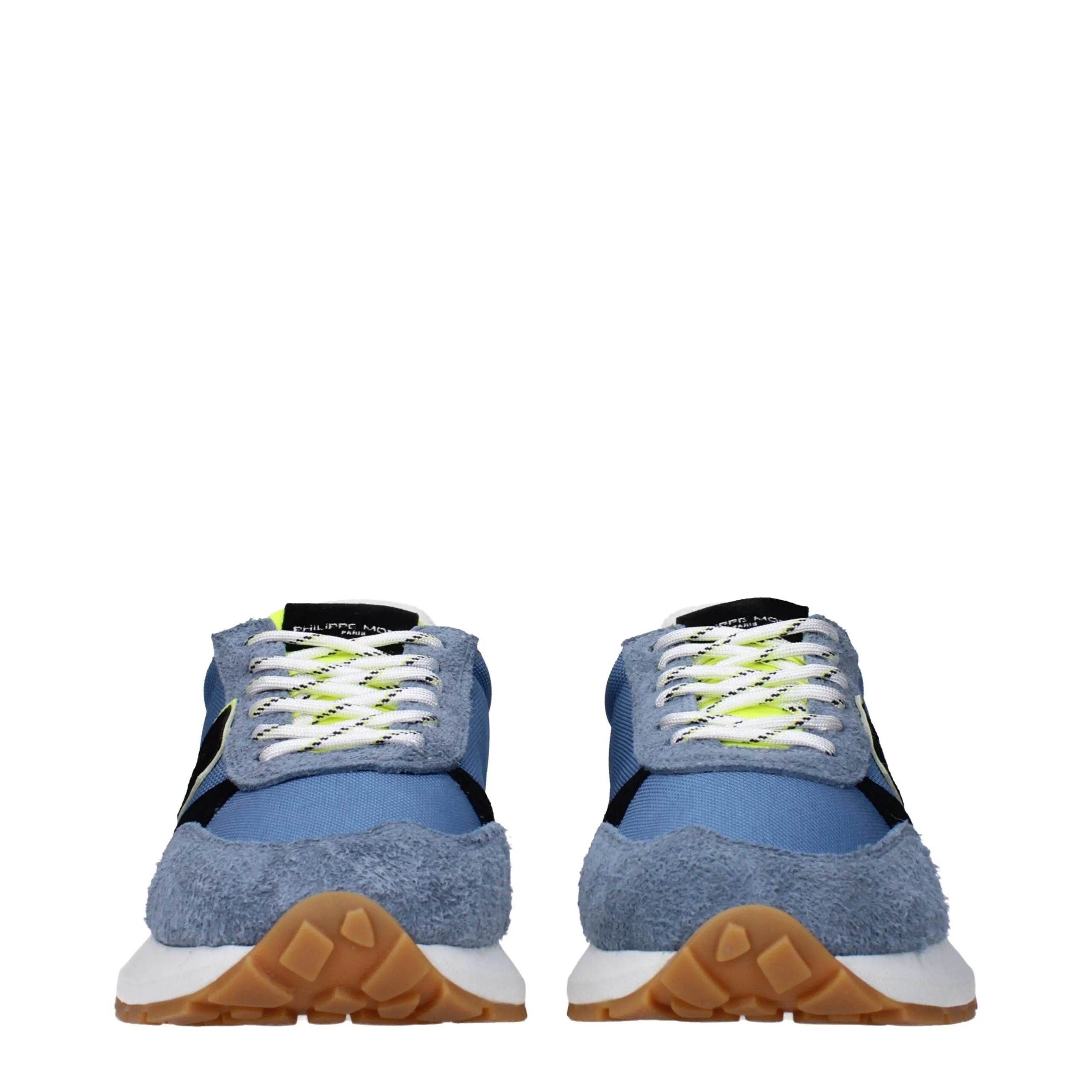 Philippe Model Blue Fabric Athletic Sneakers sold by Siebentaschen product image thumbnail 3