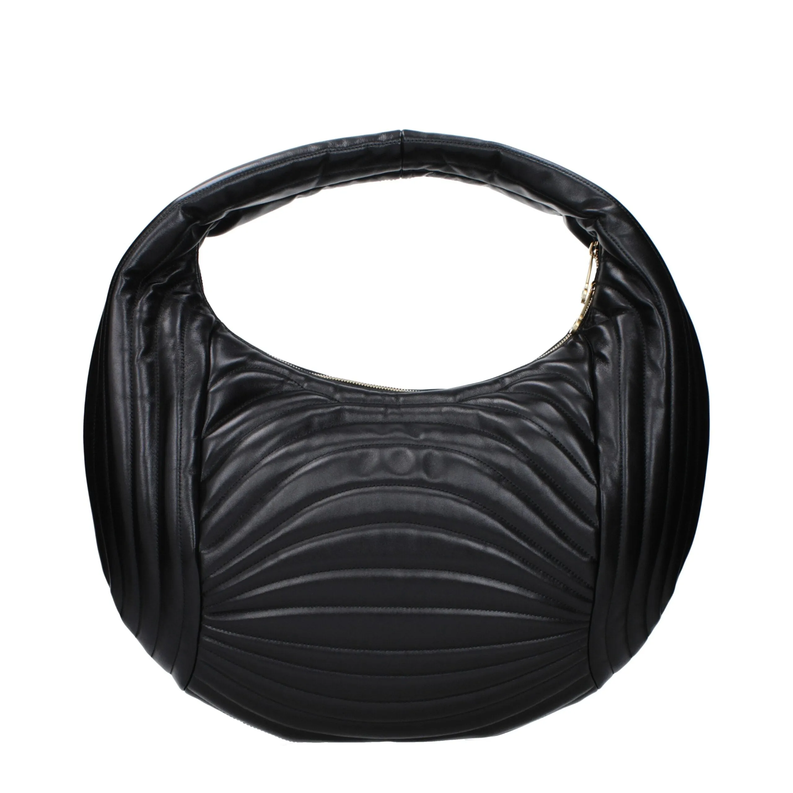 Salvatore Ferragamo Black Leather Handbag sold by Siebentaschen product image thumbnail 3