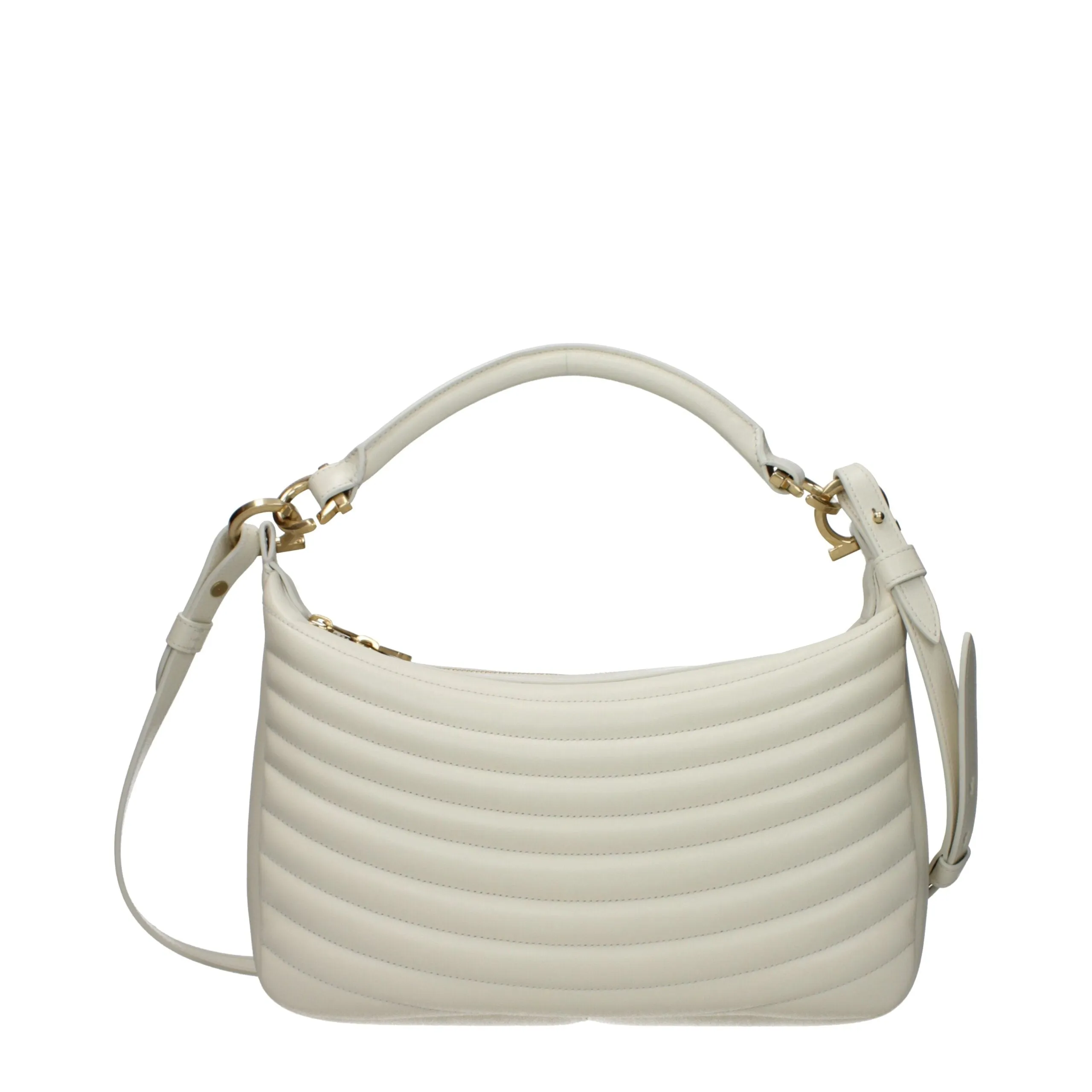 Salvatore Ferragamo Beige Leather Handbag sold by Siebentaschen product image thumbnail 3