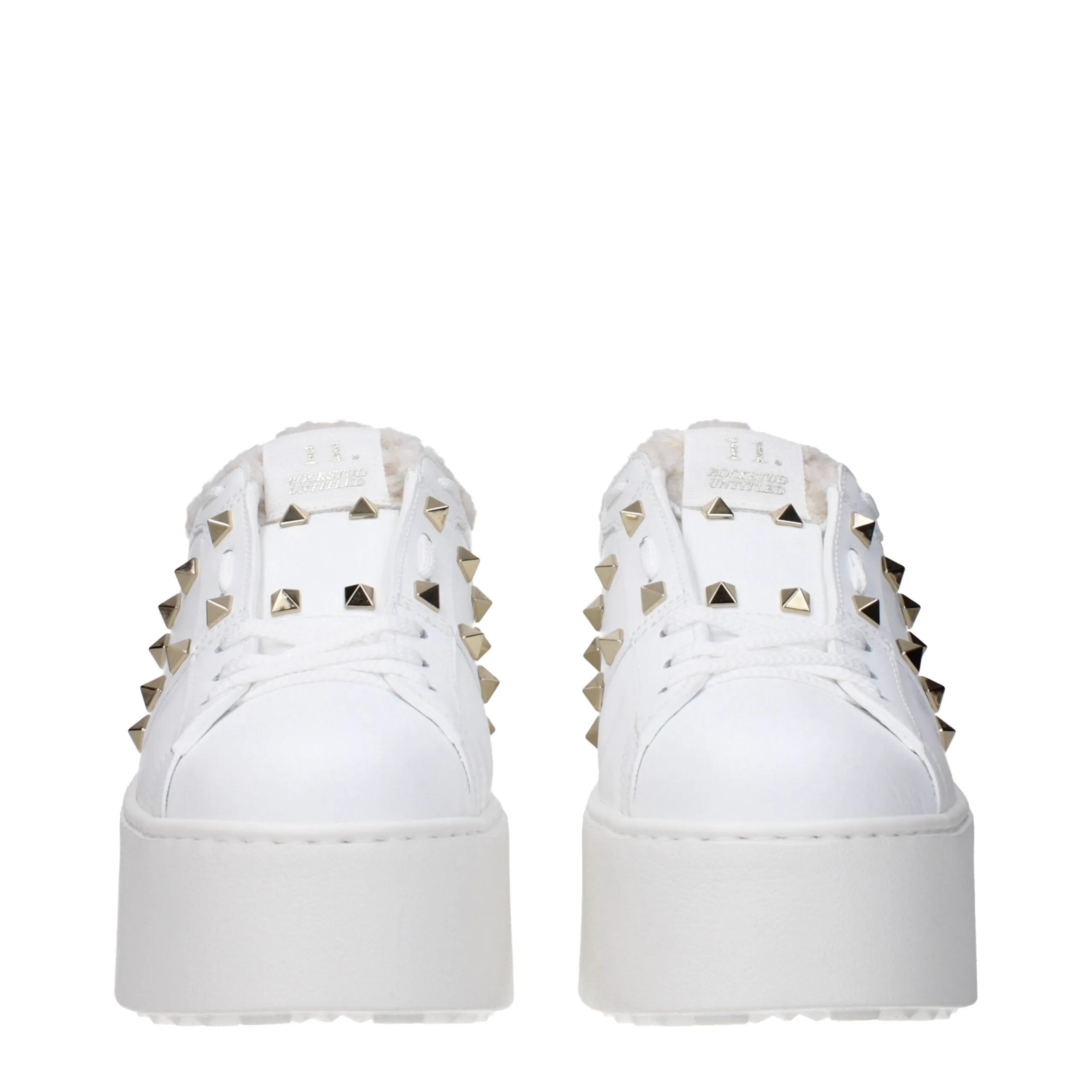 Valentino Garavani White Leather Platform Sneakers sold by Siebentaschen product image thumbnail 3