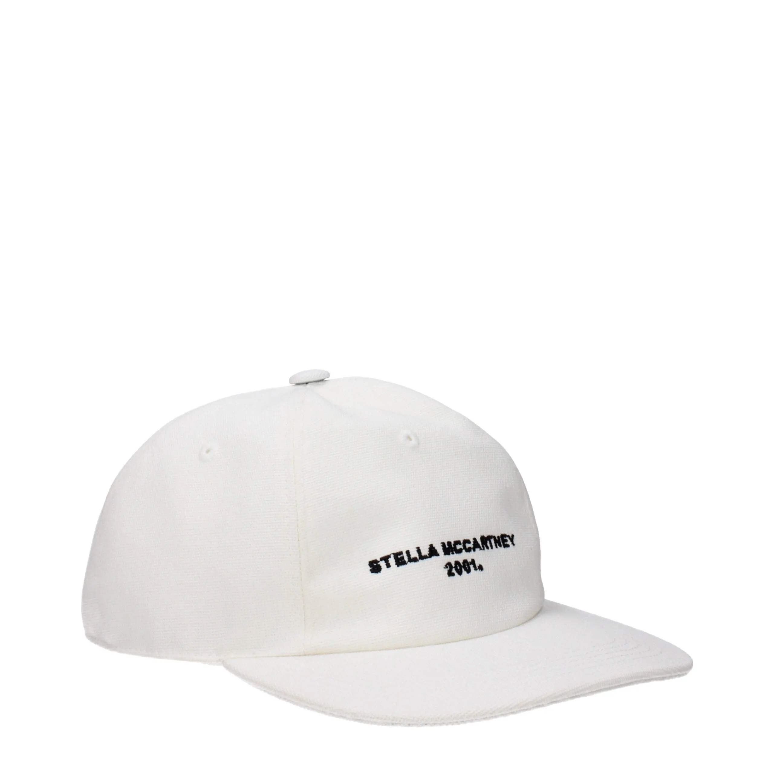 Stella McCartney White Cotton Cap (Baseball Hat) sold by Siebentaschen