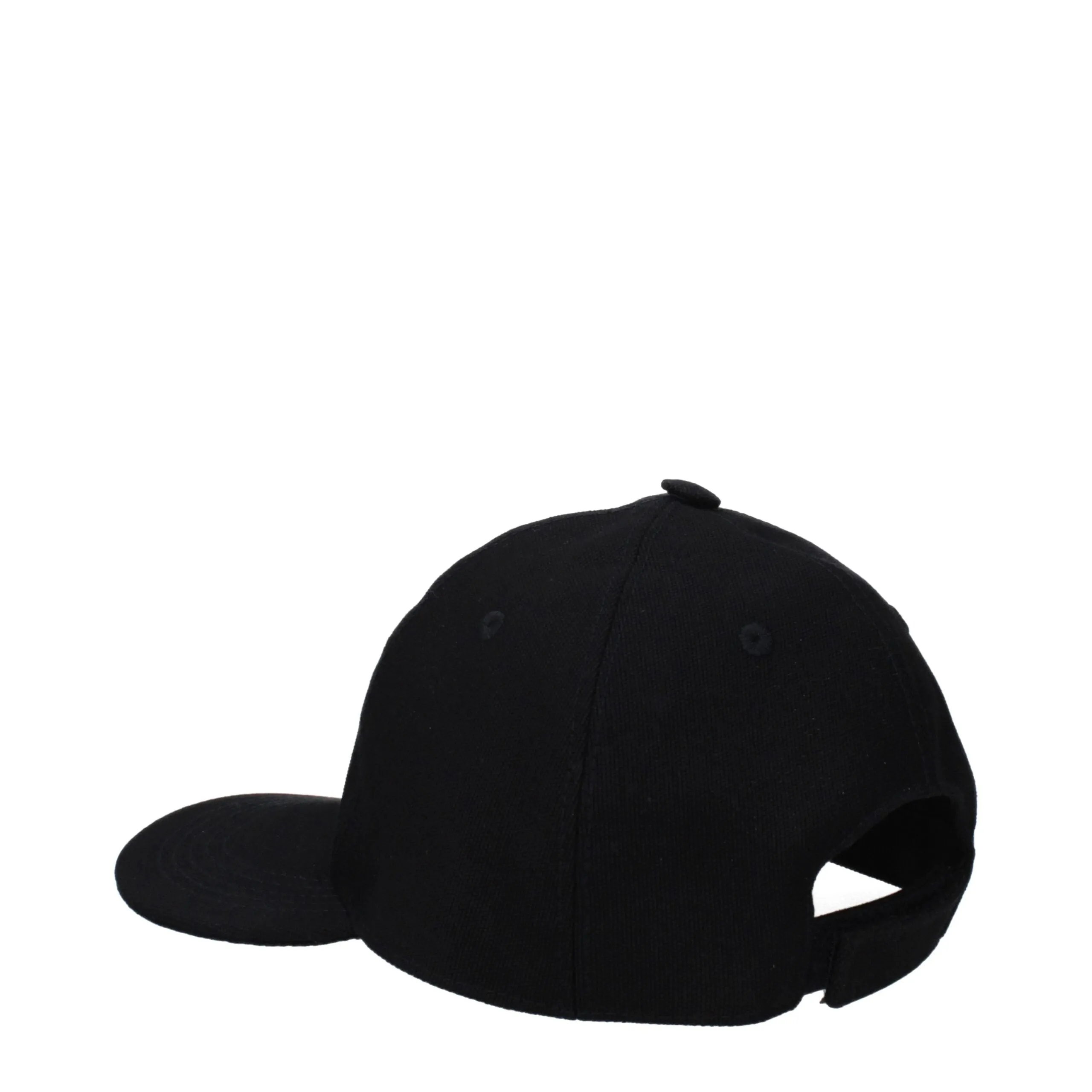 Stella McCartney Black Cotton Cap (Baseball Hat) sold by Siebentaschen product image thumbnail 2