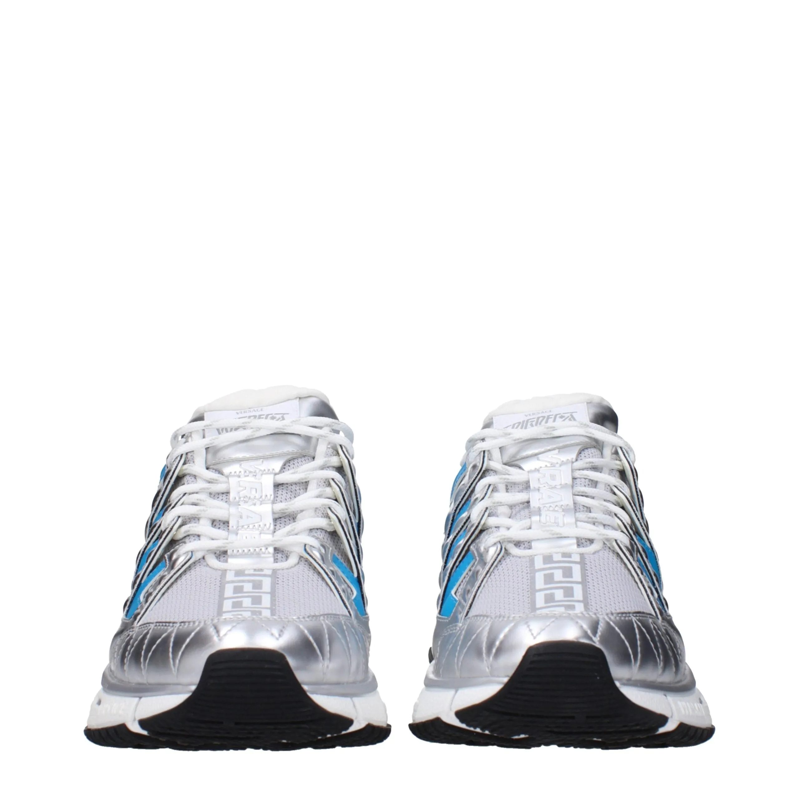 Versace Gray Fabric Athletic Sneakers sold by Siebentaschen product image thumbnail 3