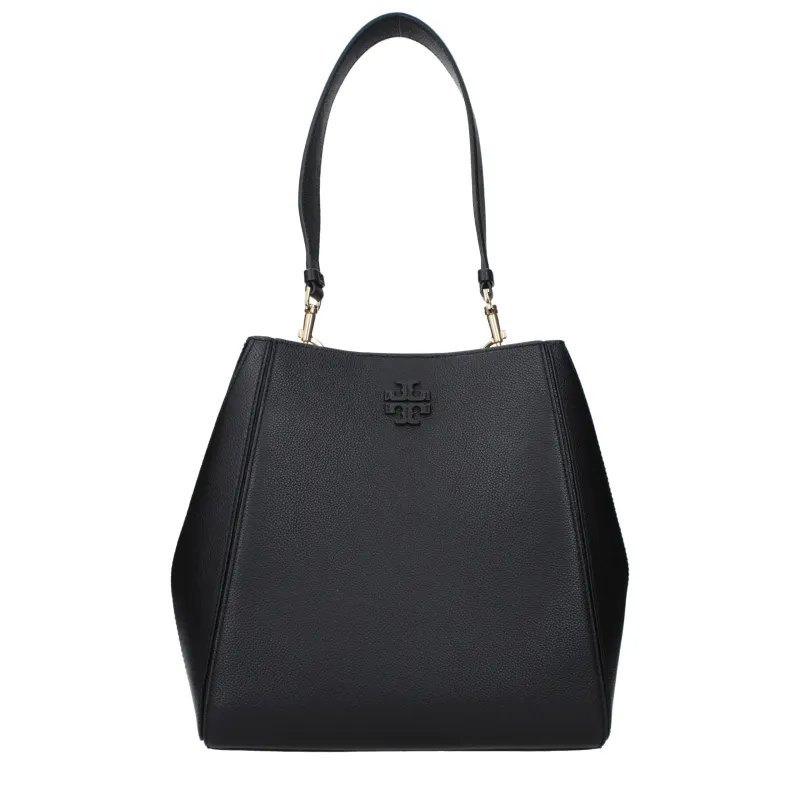 Tory Burch Black Leather Shoulder Bag sold by Siebentaschen