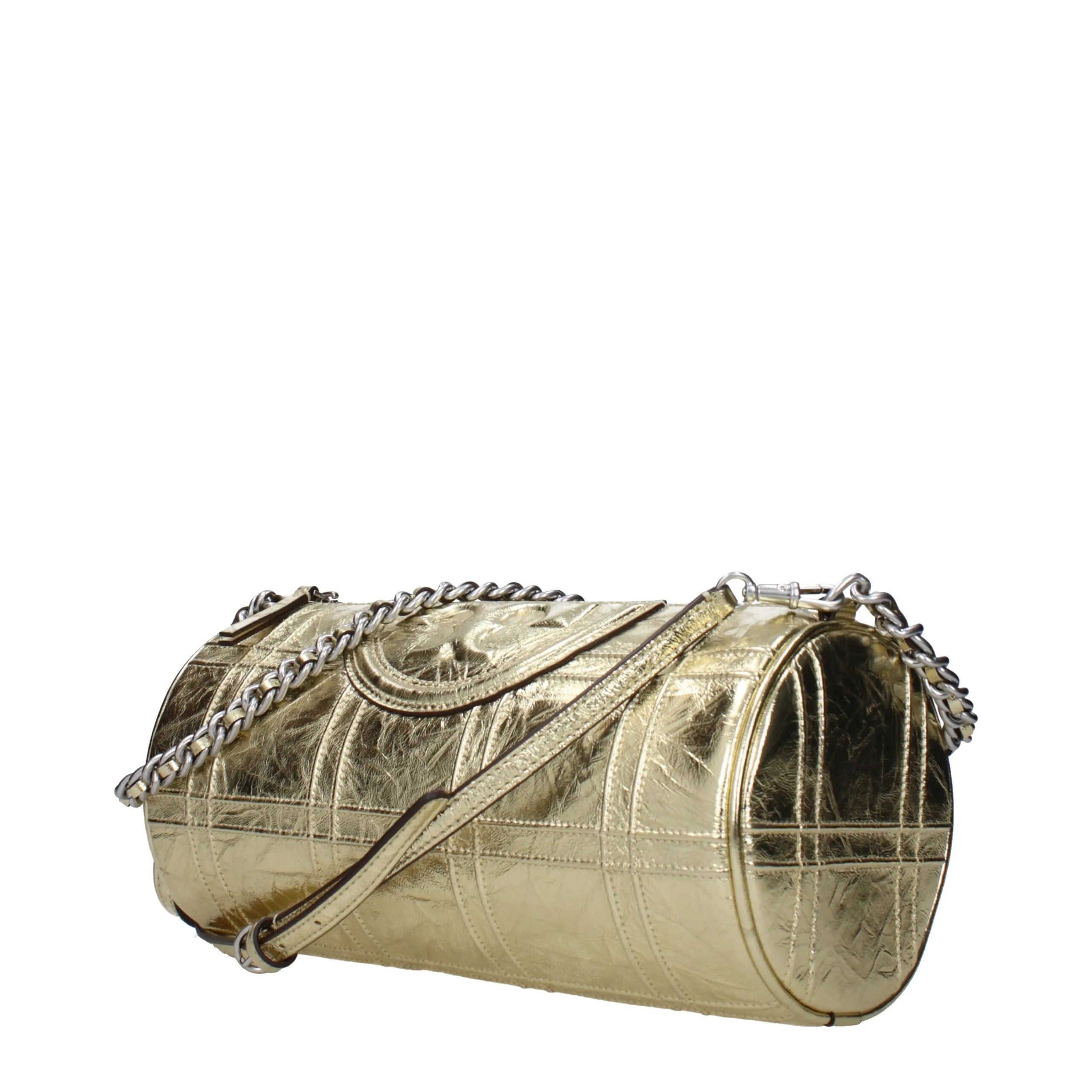 Tory Burch Gold Leather Shoulder Bag sold by Siebentaschen product image thumbnail 2