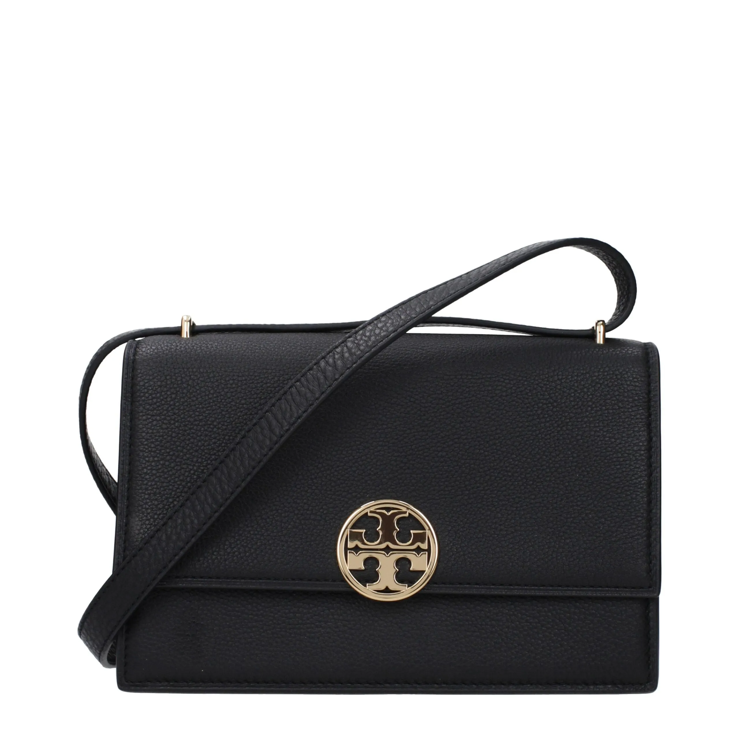 Tory Burch Black Leather Crossbody Bag sold by Siebentaschen