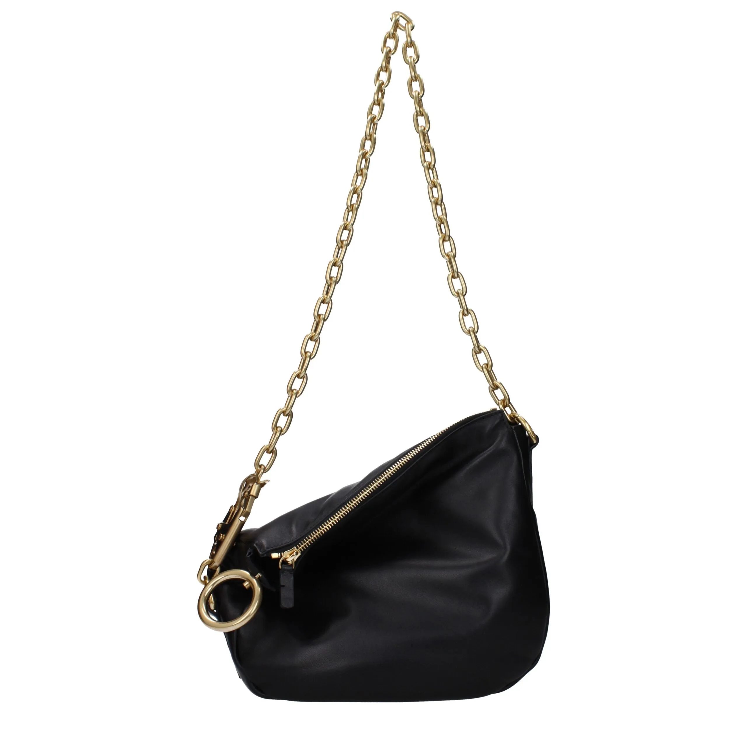 Burberry Black Leather Shoulder Bag sold by Siebentaschen