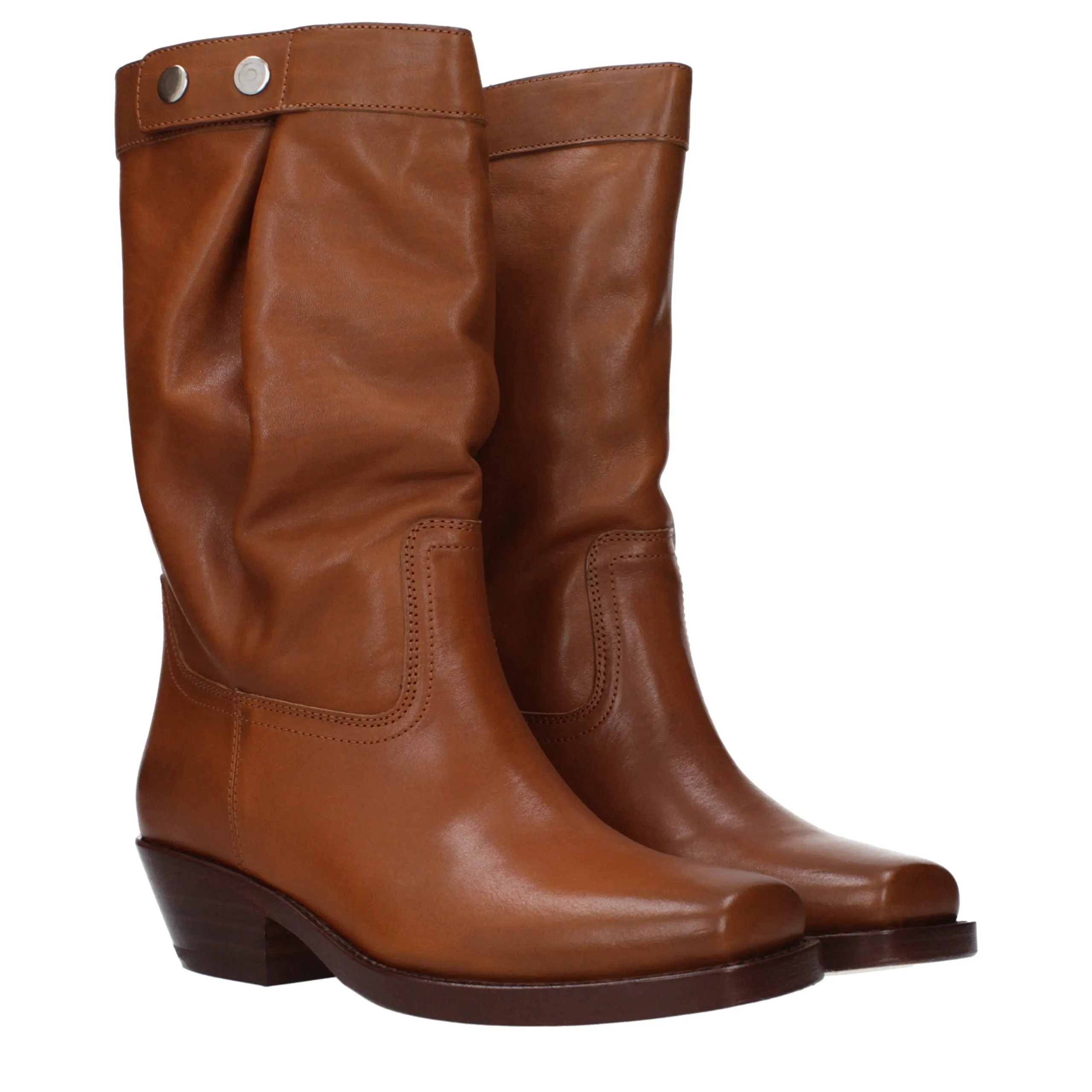 Isabel Marant Brown Leather Ankle Boots sold by Siebentaschen product image thumbnail 2