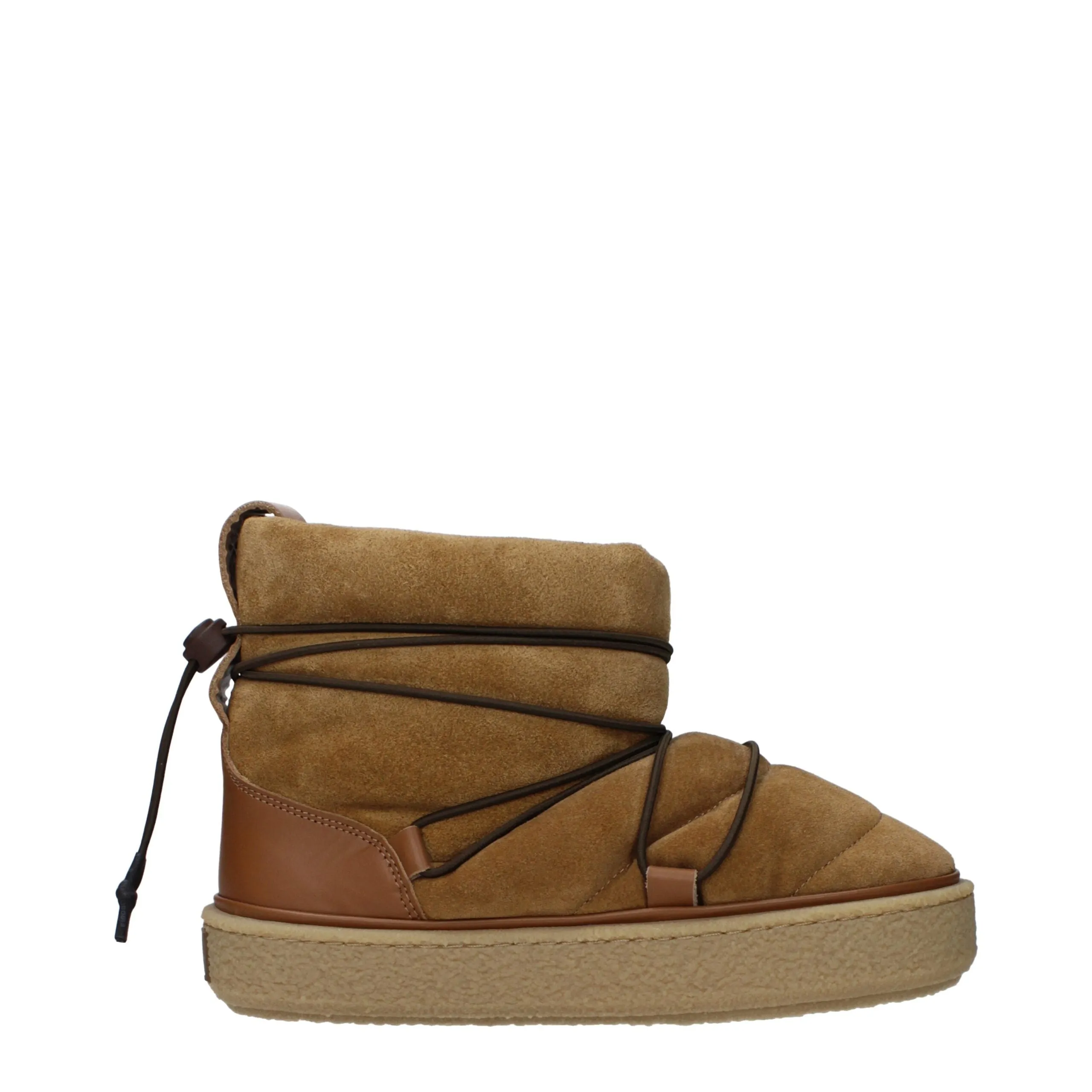 Isabel Marant Brown Leather Ankle Boots sold by Siebentaschen