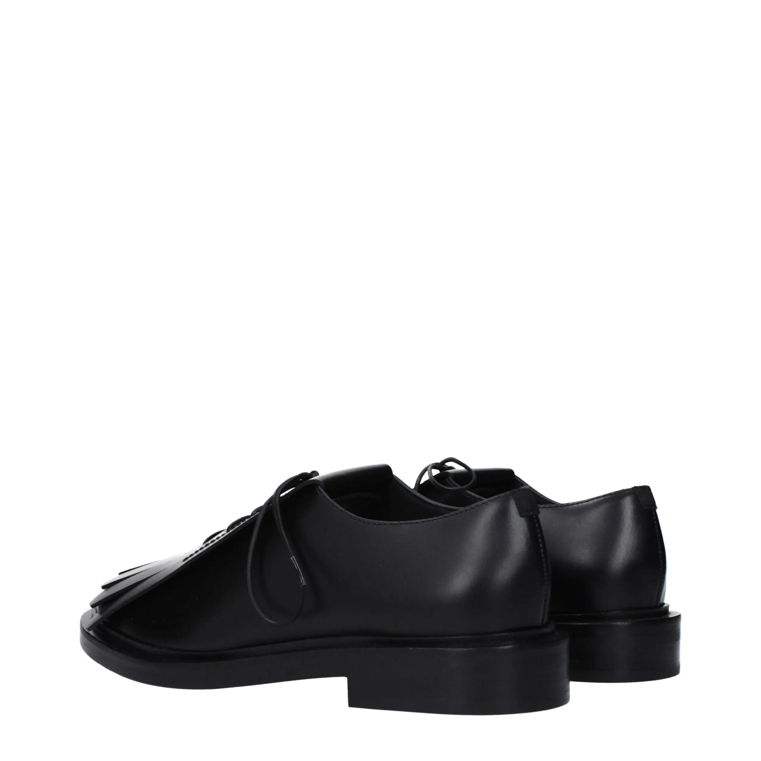 Max Mara Black Leather Oxfords And Derbies sold by Siebentaschen product image thumbnail 4