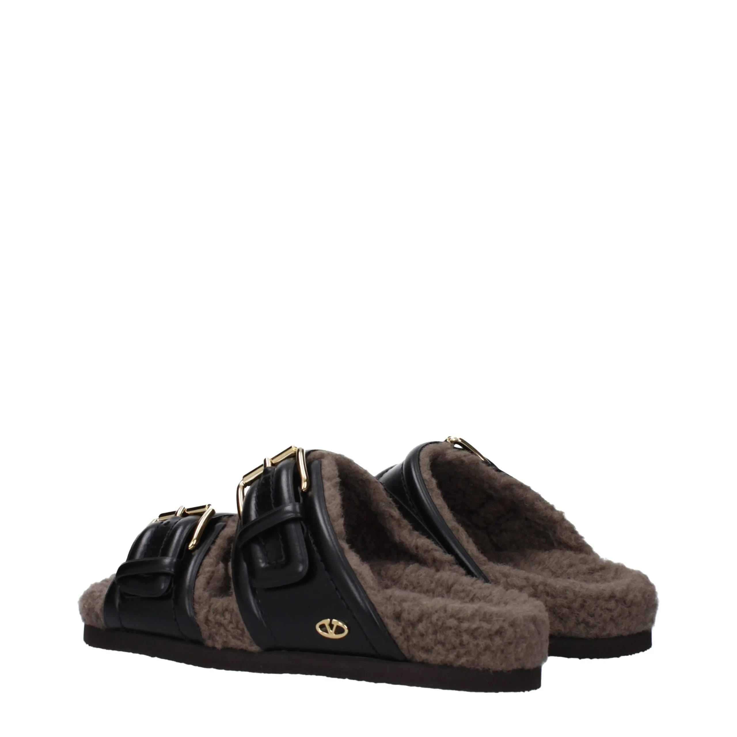 Valentino Garavani Black Leather Slippers sold by Siebentaschen product image thumbnail 4