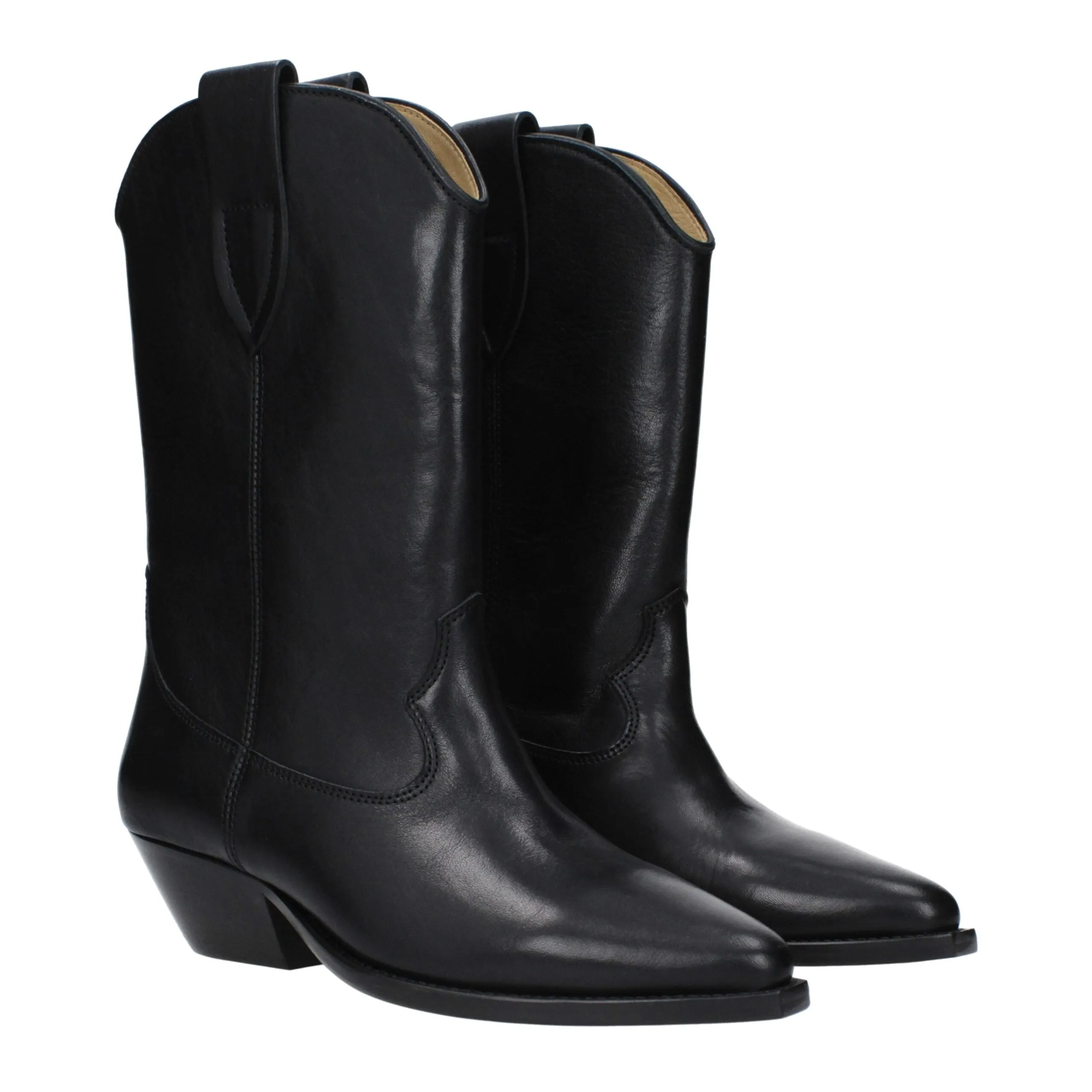 Isabel Marant Black Leather Ankle Boots sold by Siebentaschen product image thumbnail 2