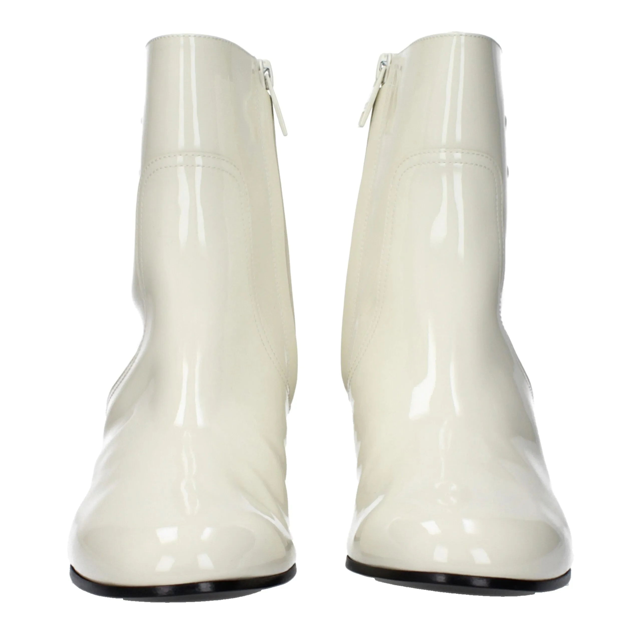 Celine Beige Leather Ankle Boots sold by Siebentaschen product image thumbnail 3