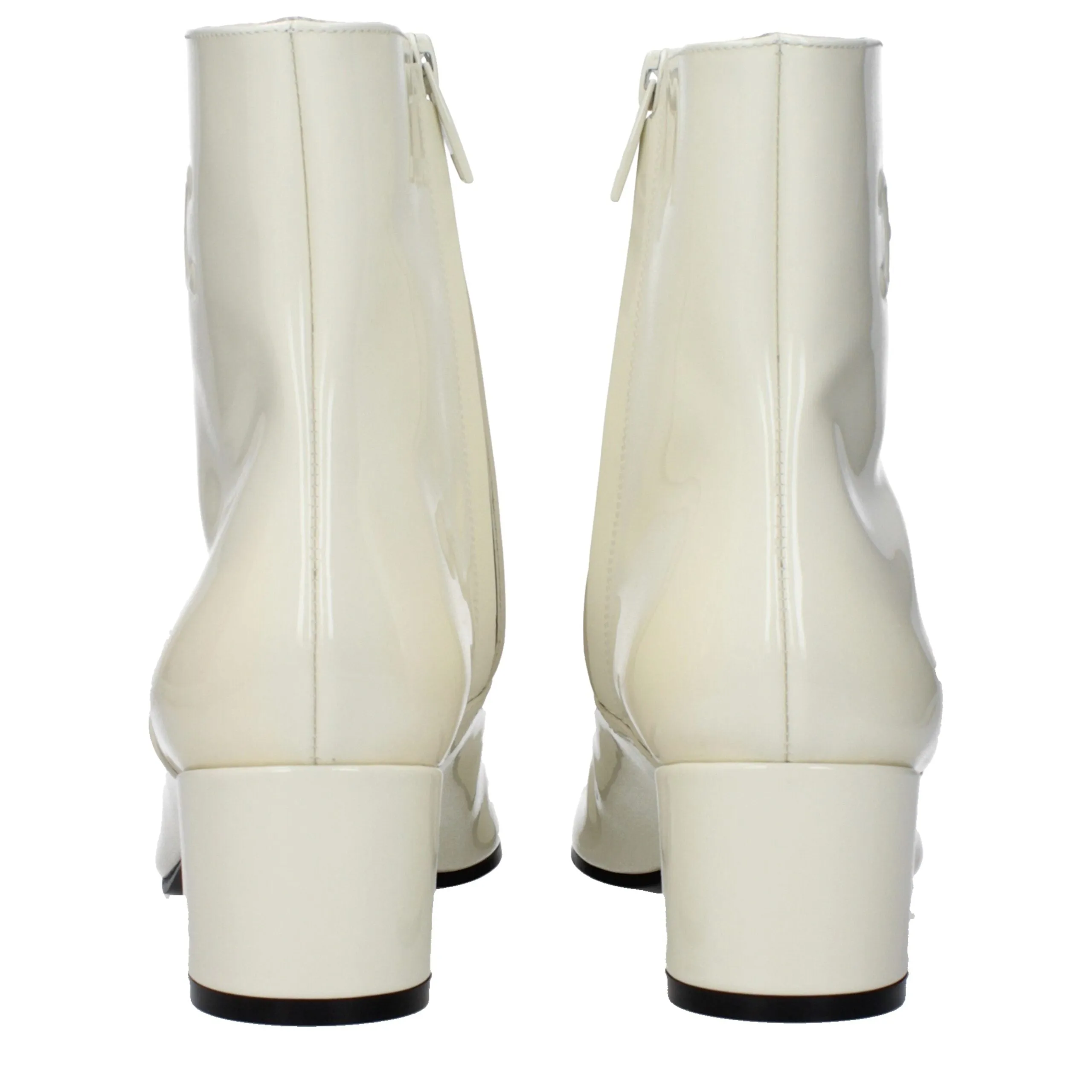 Celine Beige Leather Ankle Boots sold by Siebentaschen product image thumbnail 5