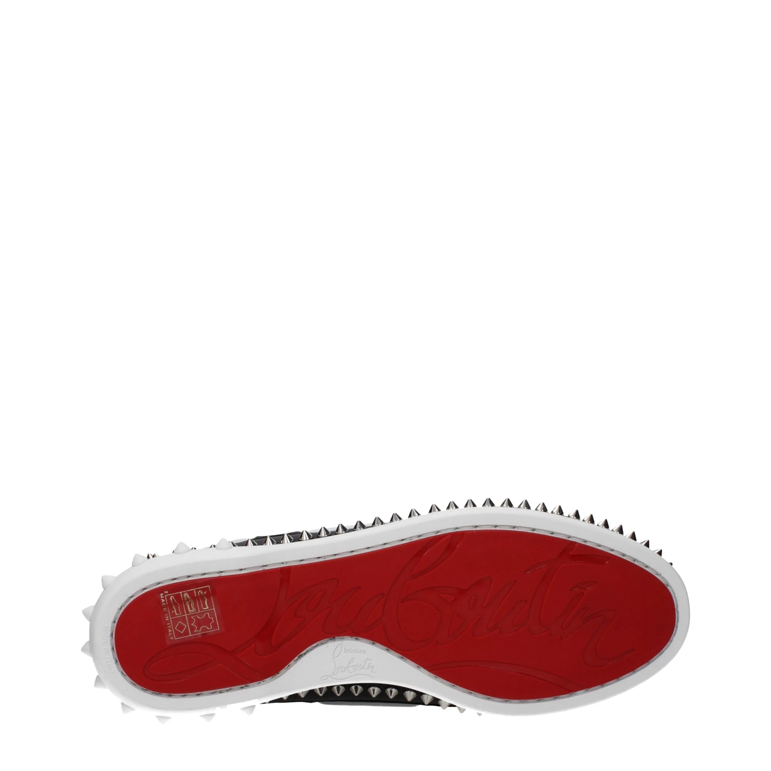 Christian Louboutin Black Leather Slip-On Loafers sold by Siebentaschen product image thumbnail 5