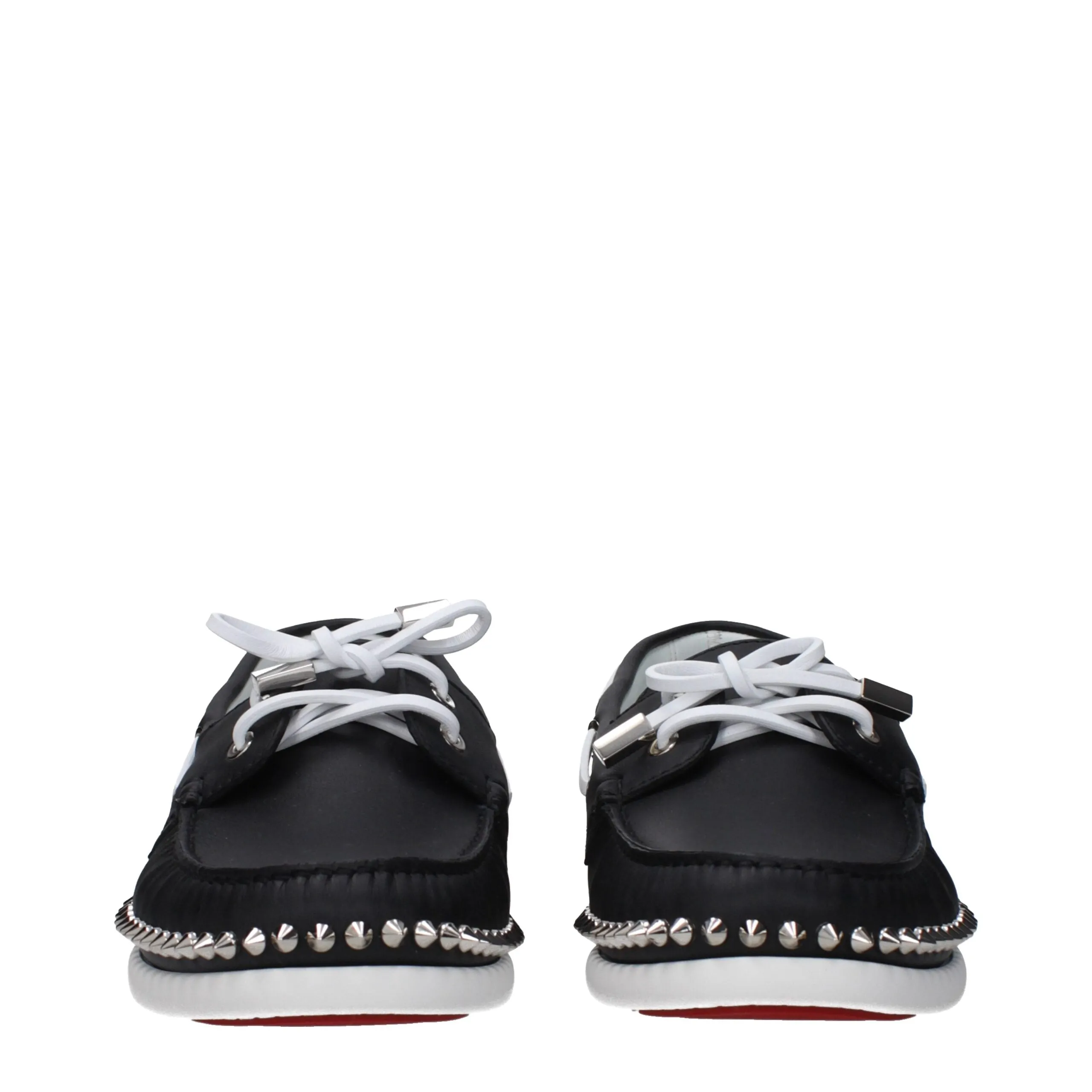 Christian Louboutin Black Leather Slip-On Loafers sold by Siebentaschen product image thumbnail 3