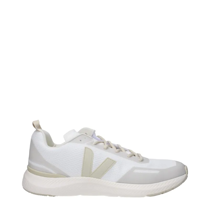 Veja White Fabric Athletic Sneakers sold by Siebentaschen