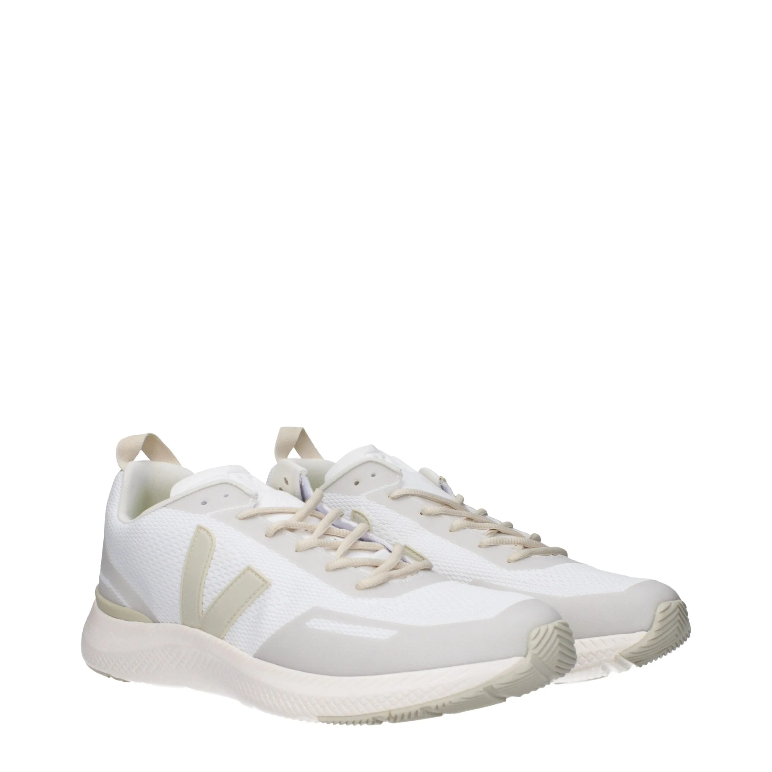 Veja White Fabric Athletic Sneakers sold by Siebentaschen product image thumbnail 2