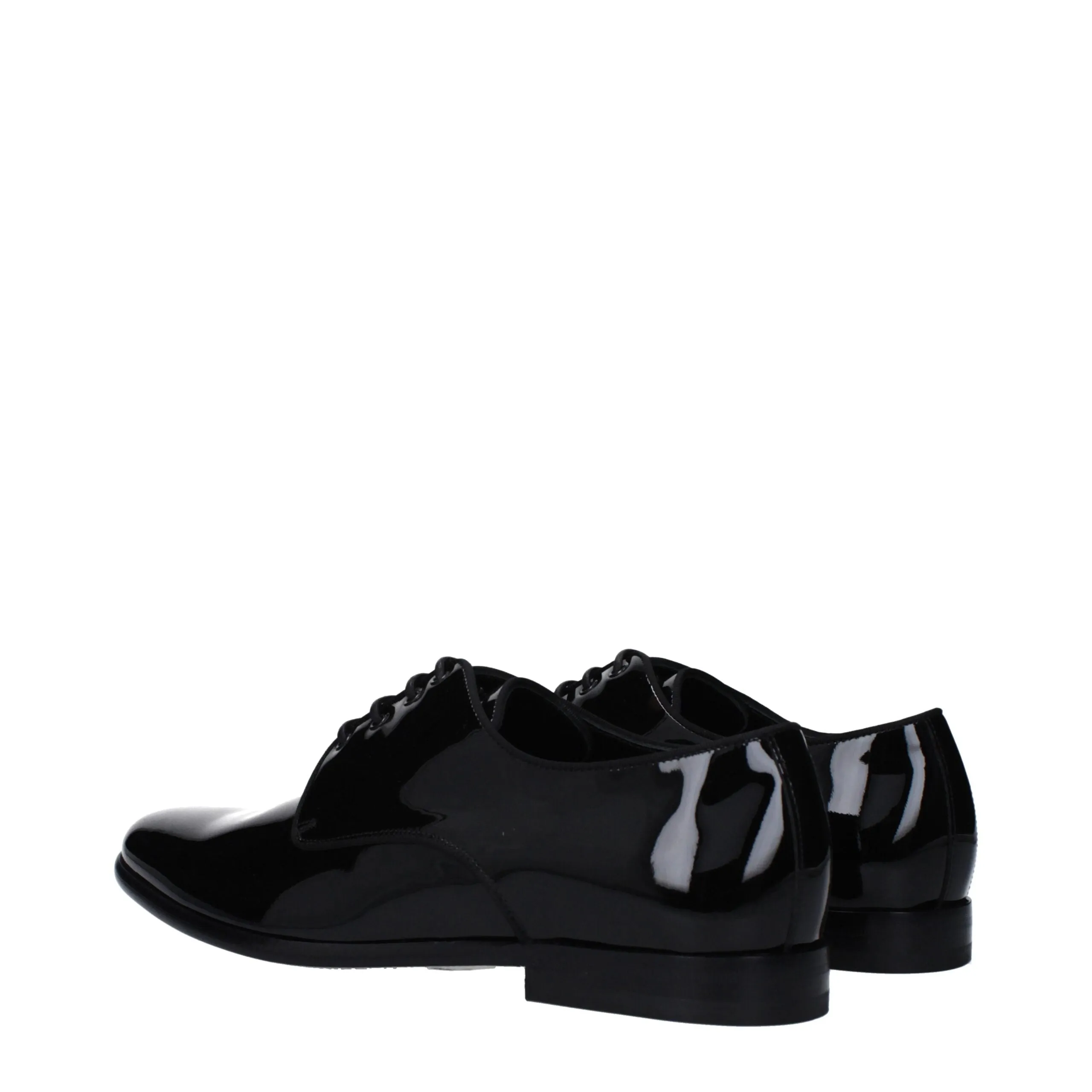 Dolce & Gabbana Black Leather Oxfords And Derbies sold by Siebentaschen product image thumbnail 4