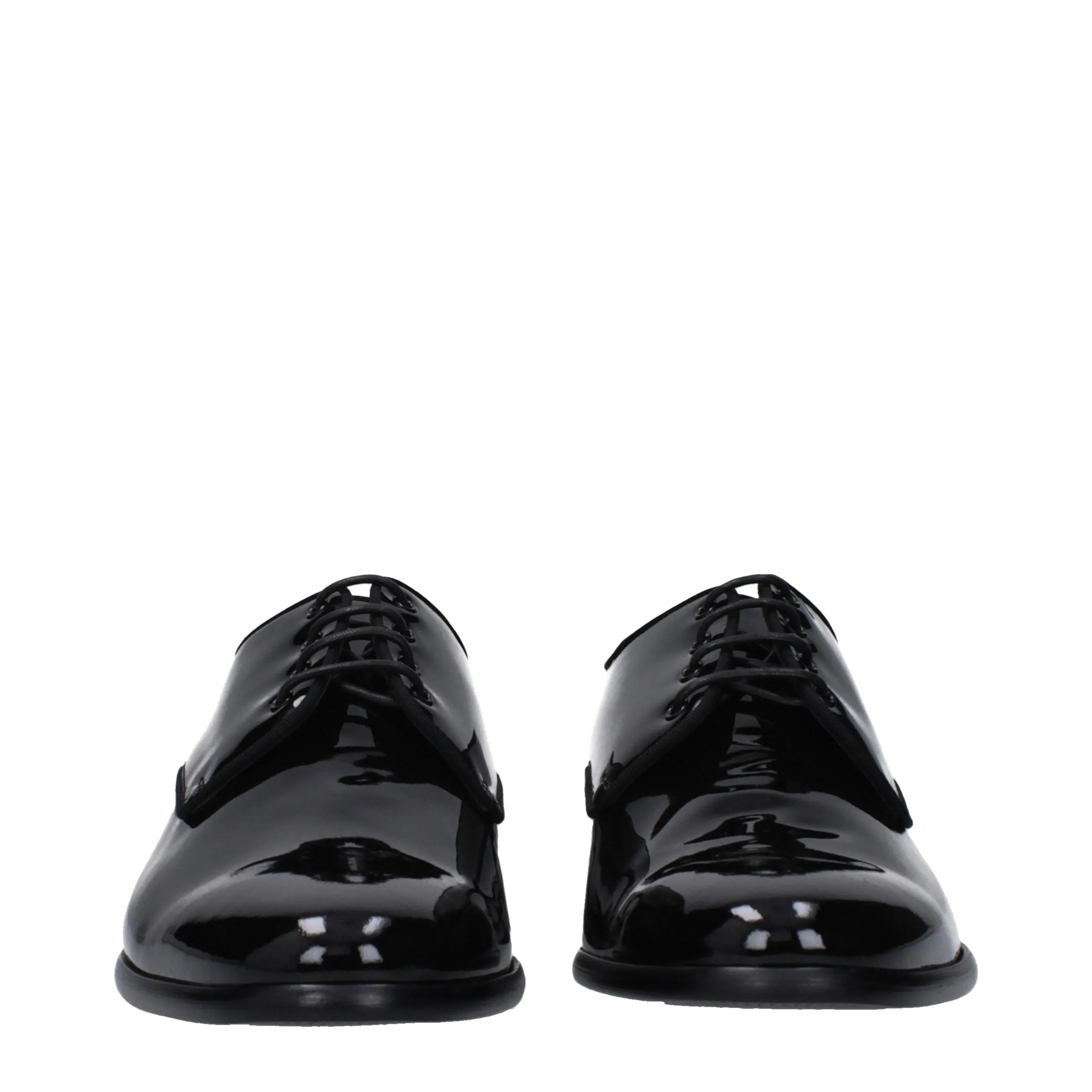Dolce & Gabbana Black Leather Oxfords And Derbies sold by Siebentaschen product image thumbnail 3