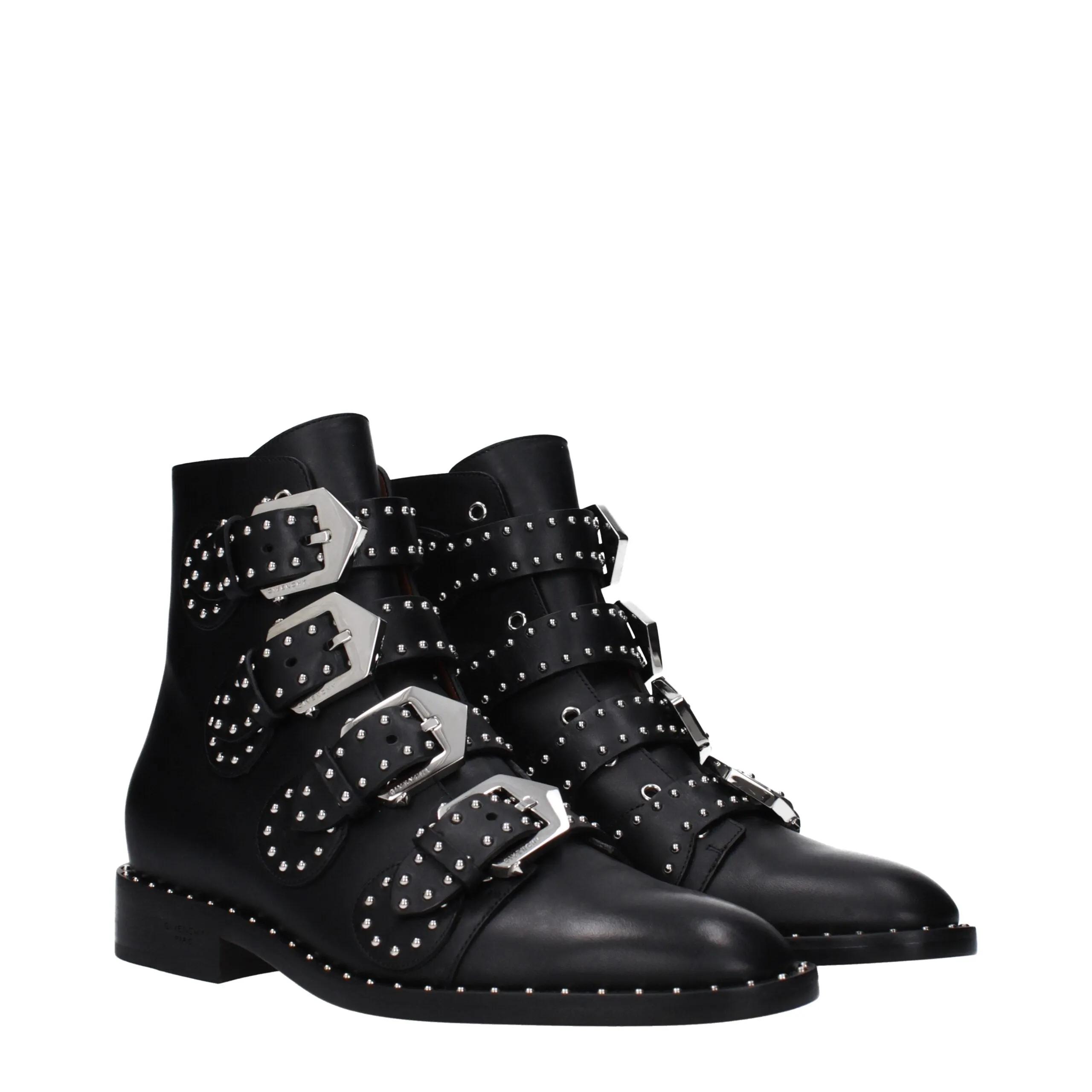 Givenchy Black Leather Ankle Boots sold by Siebentaschen product image thumbnail 2