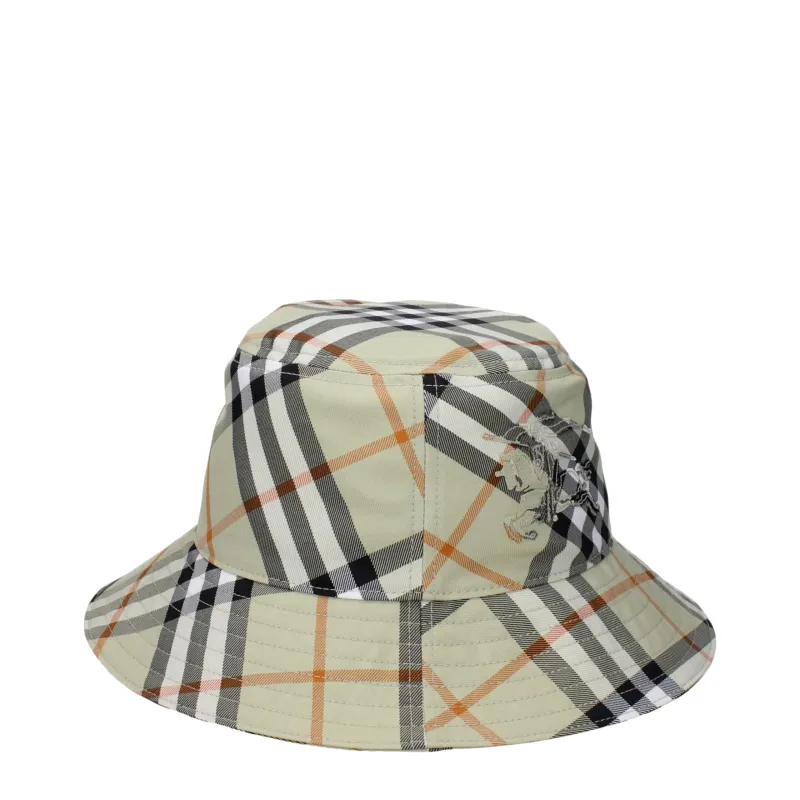 Burberry Green Fabric Bucket Hat sold by Siebentaschen