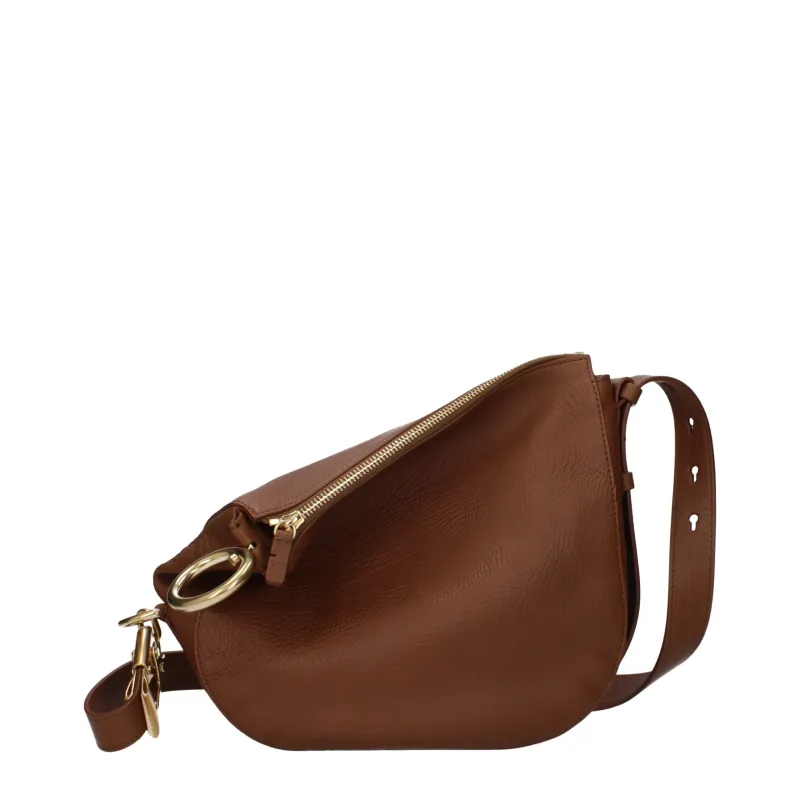 Burberry Brown Leather Crossbody Bag sold by Siebentaschen