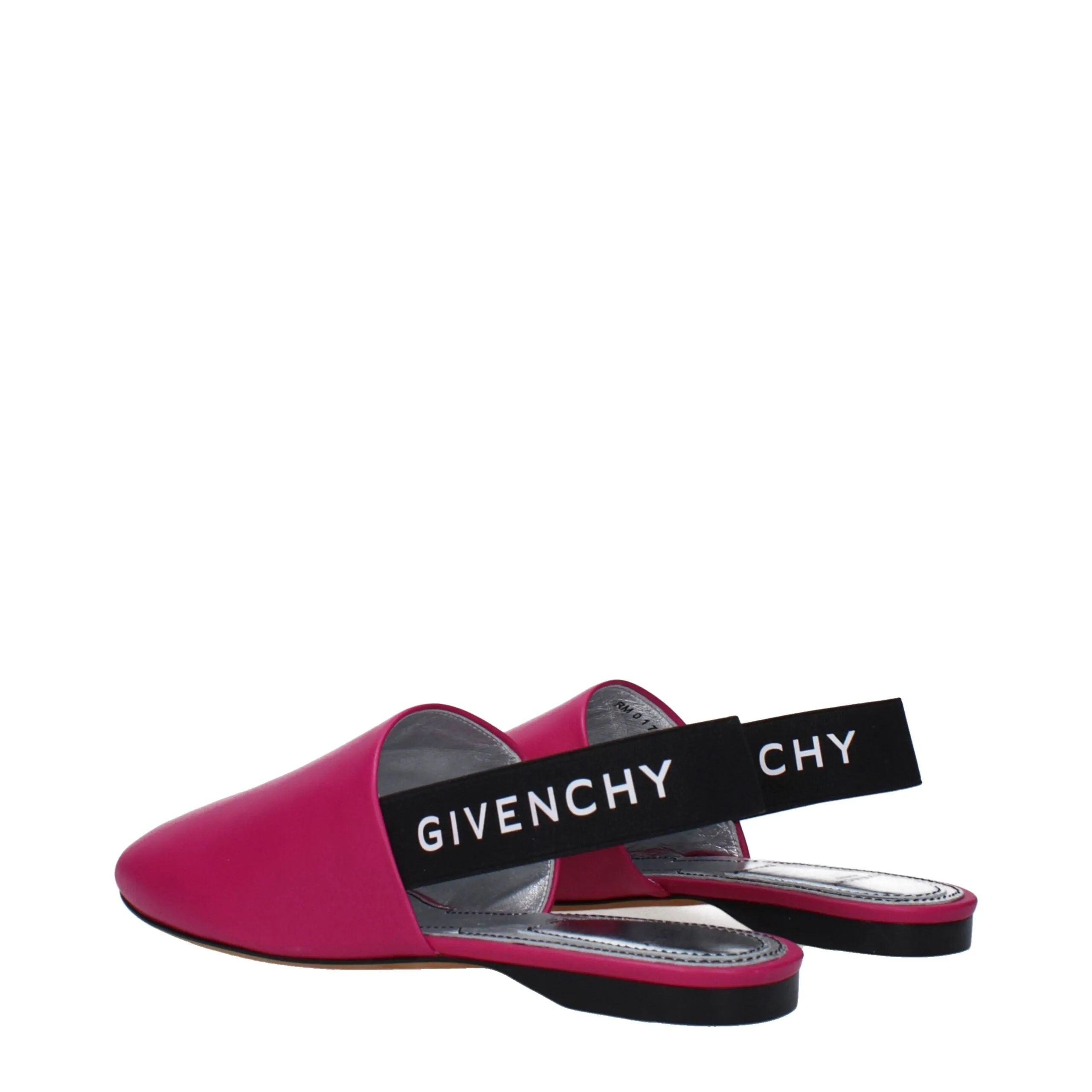 Givenchy Pink Leather Flat Sandals sold by Siebentaschen product image thumbnail 4