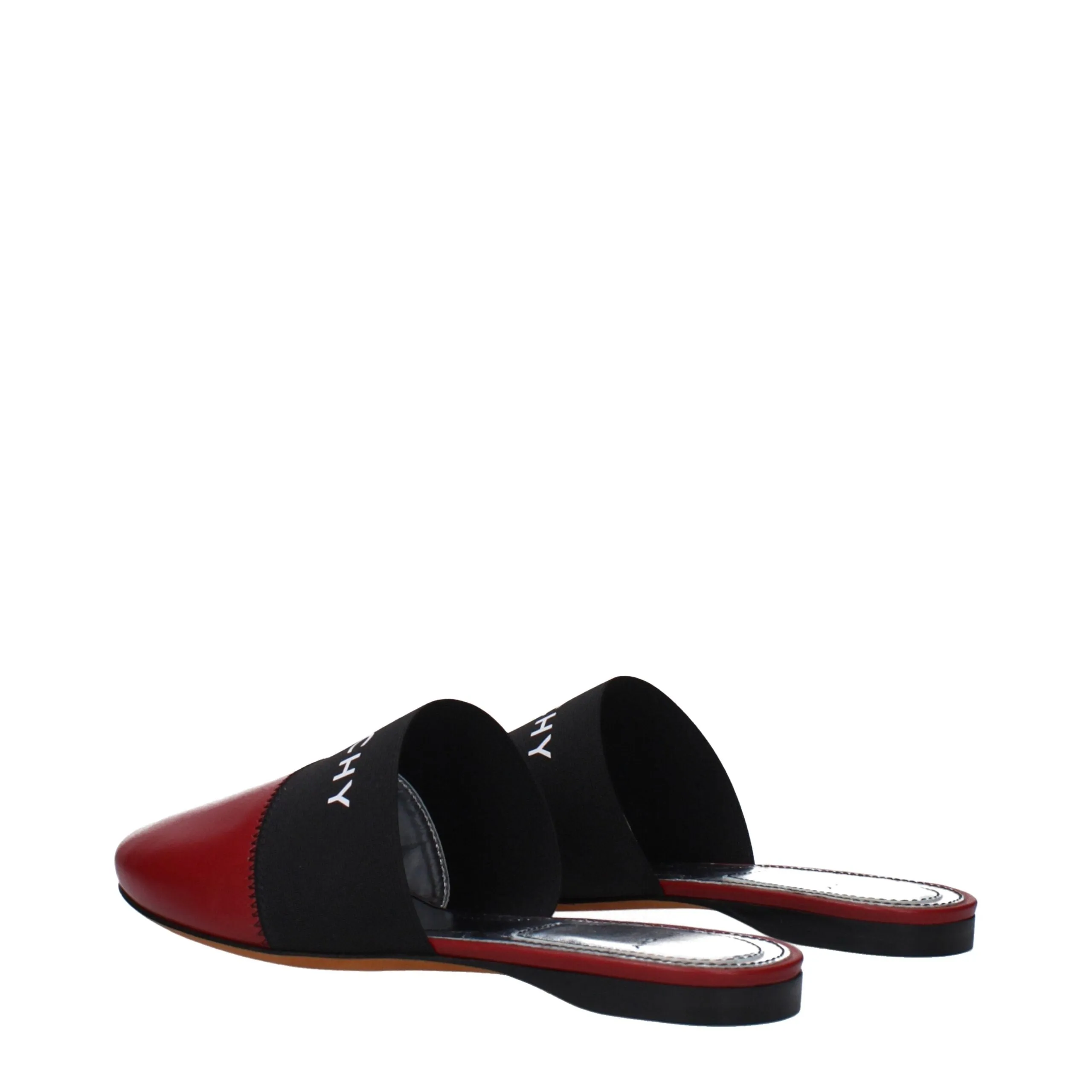 Givenchy Red Leather Slippers sold by Siebentaschen product image thumbnail 4