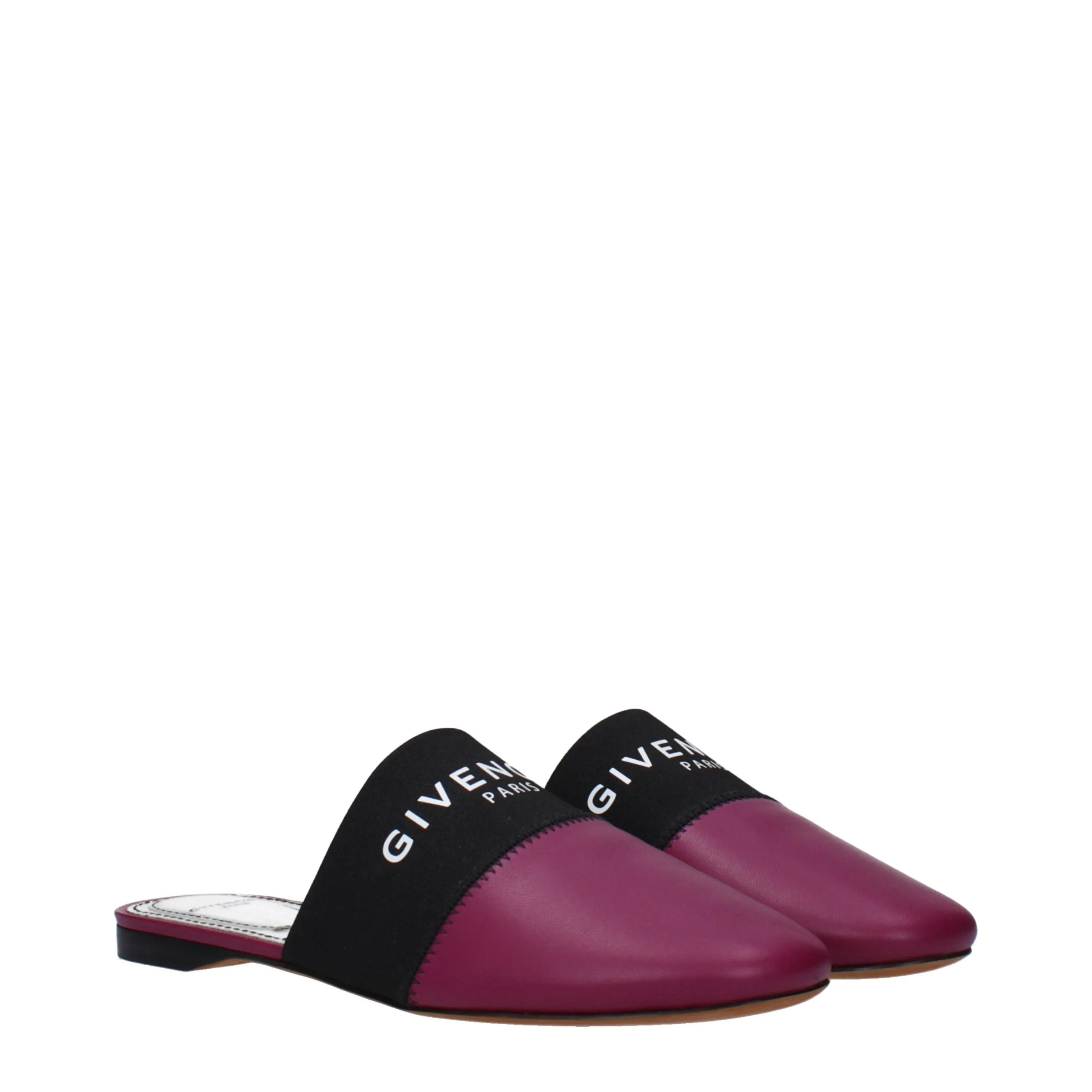 Givenchy Purple Leather Slippers sold by Siebentaschen product image thumbnail 2