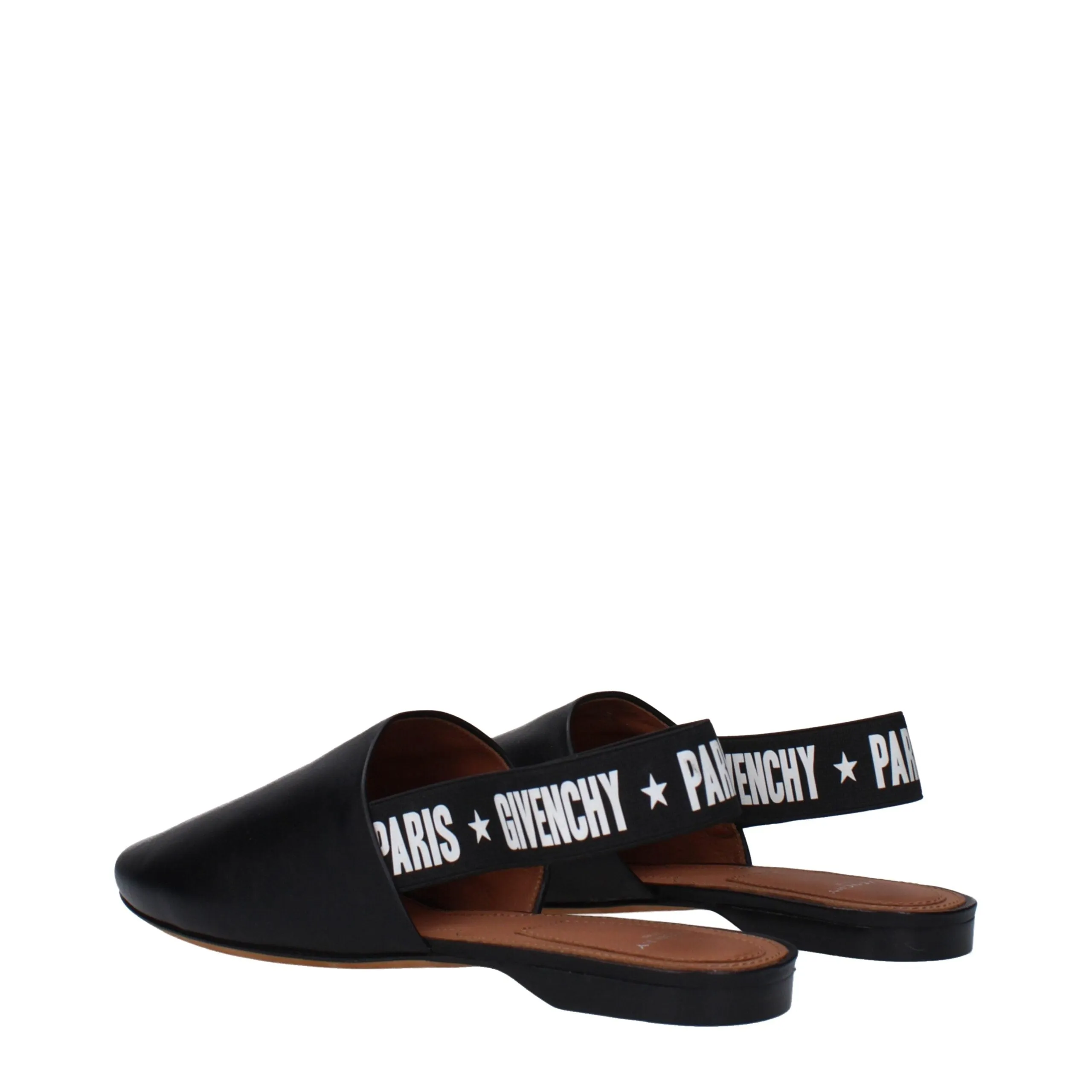 Givenchy Black Leather Slides sold by Siebentaschen product image thumbnail 4
