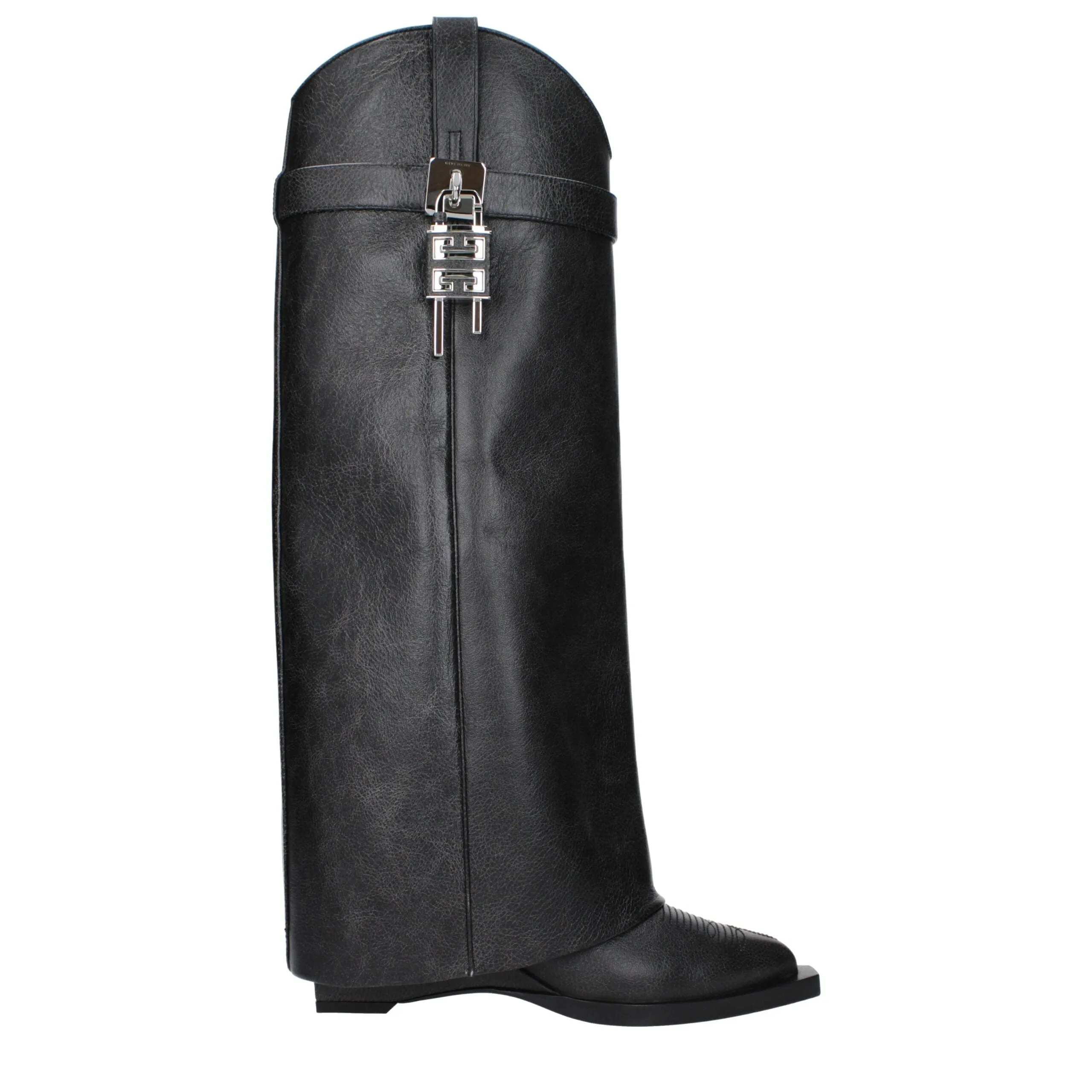 Givenchy Black Leather Boots sold by Siebentaschen