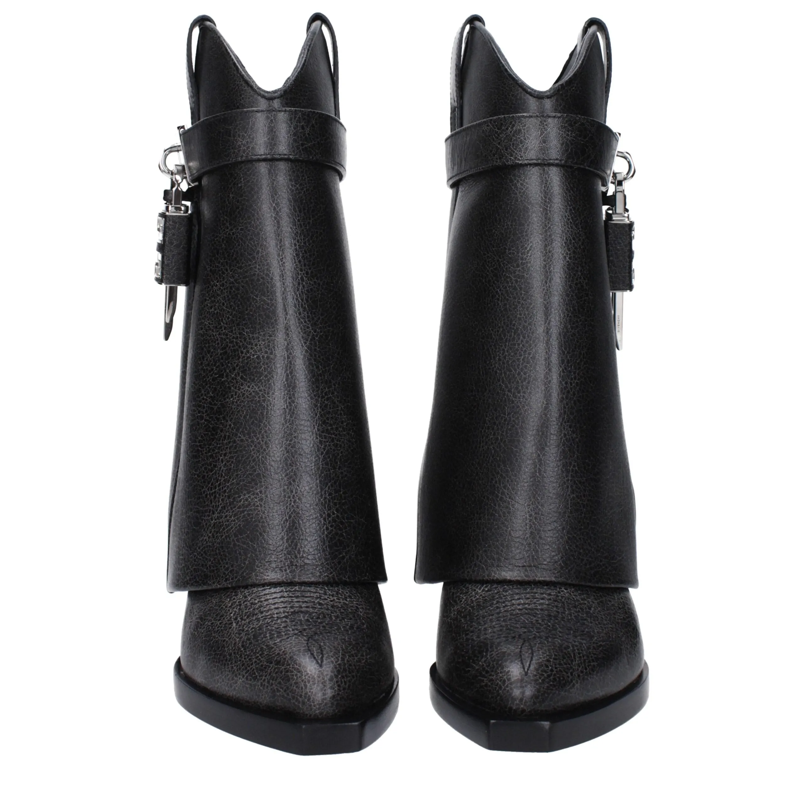 Givenchy Black Leather Ankle Boots sold by Siebentaschen product image thumbnail 3