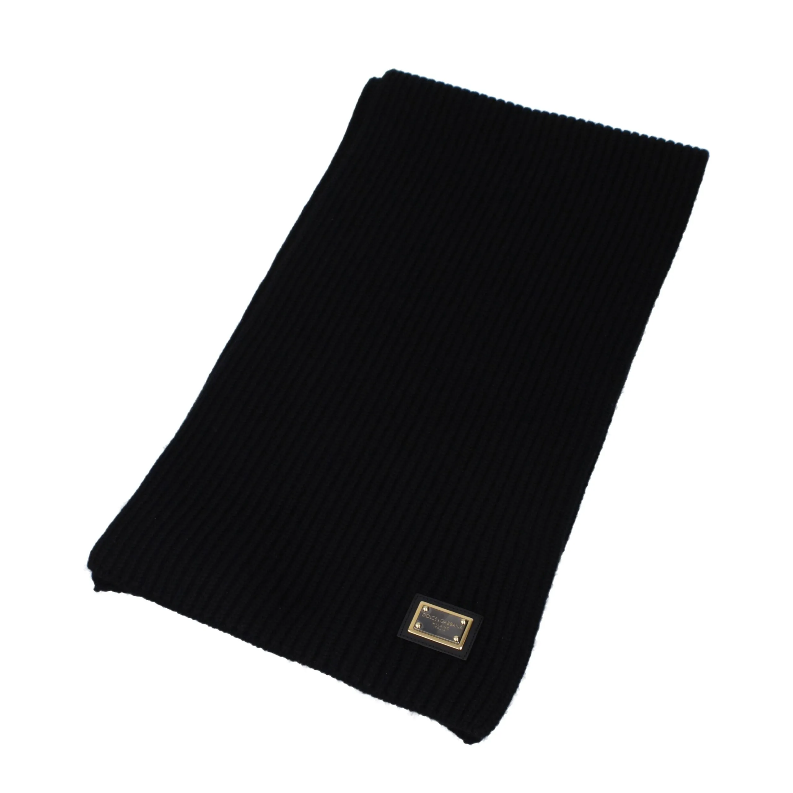 Dolce & Gabbana Black Cashmere Scarf sold by Siebentaschen product image thumbnail 2