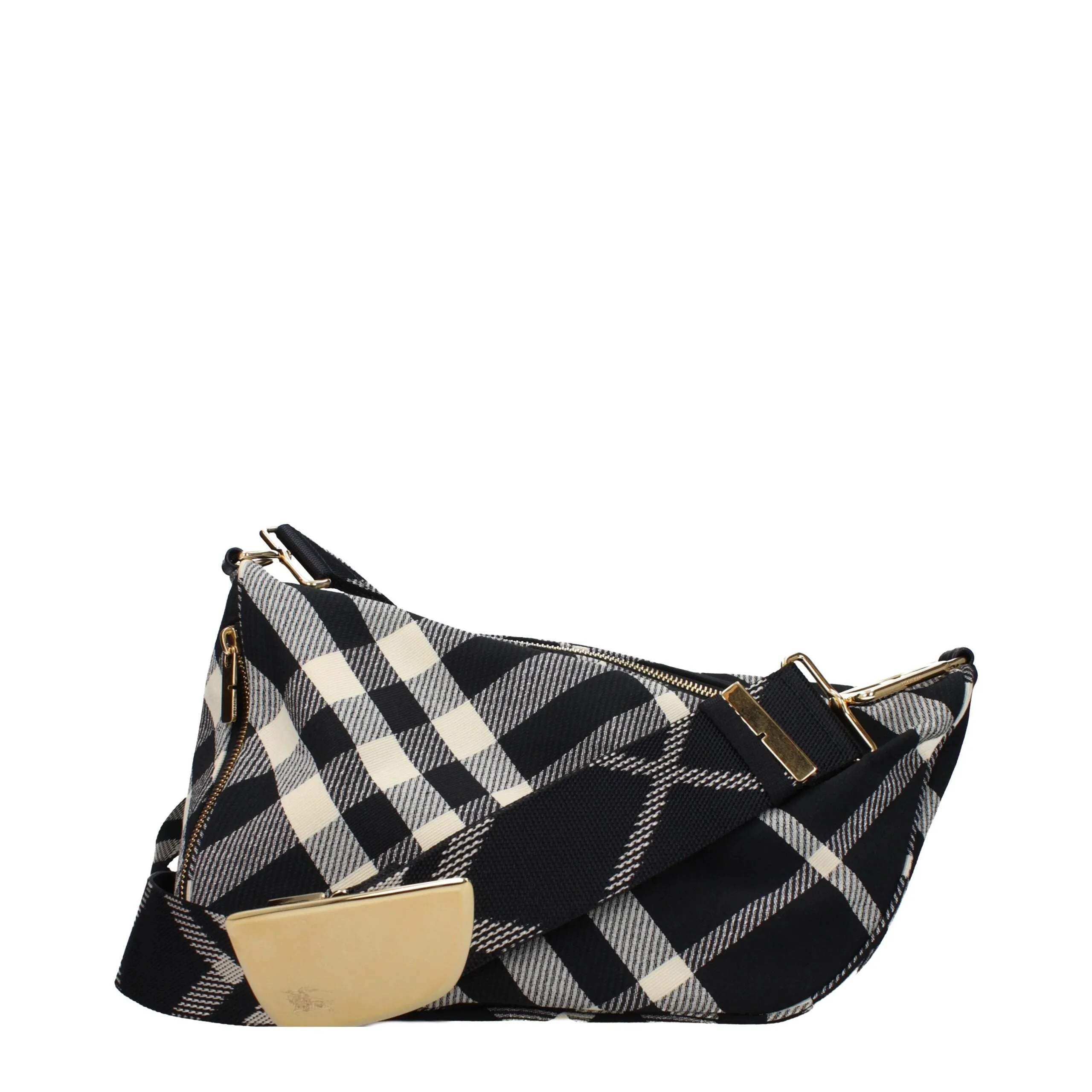 Burberry Black Fabric Crossbody Bag sold by Siebentaschen