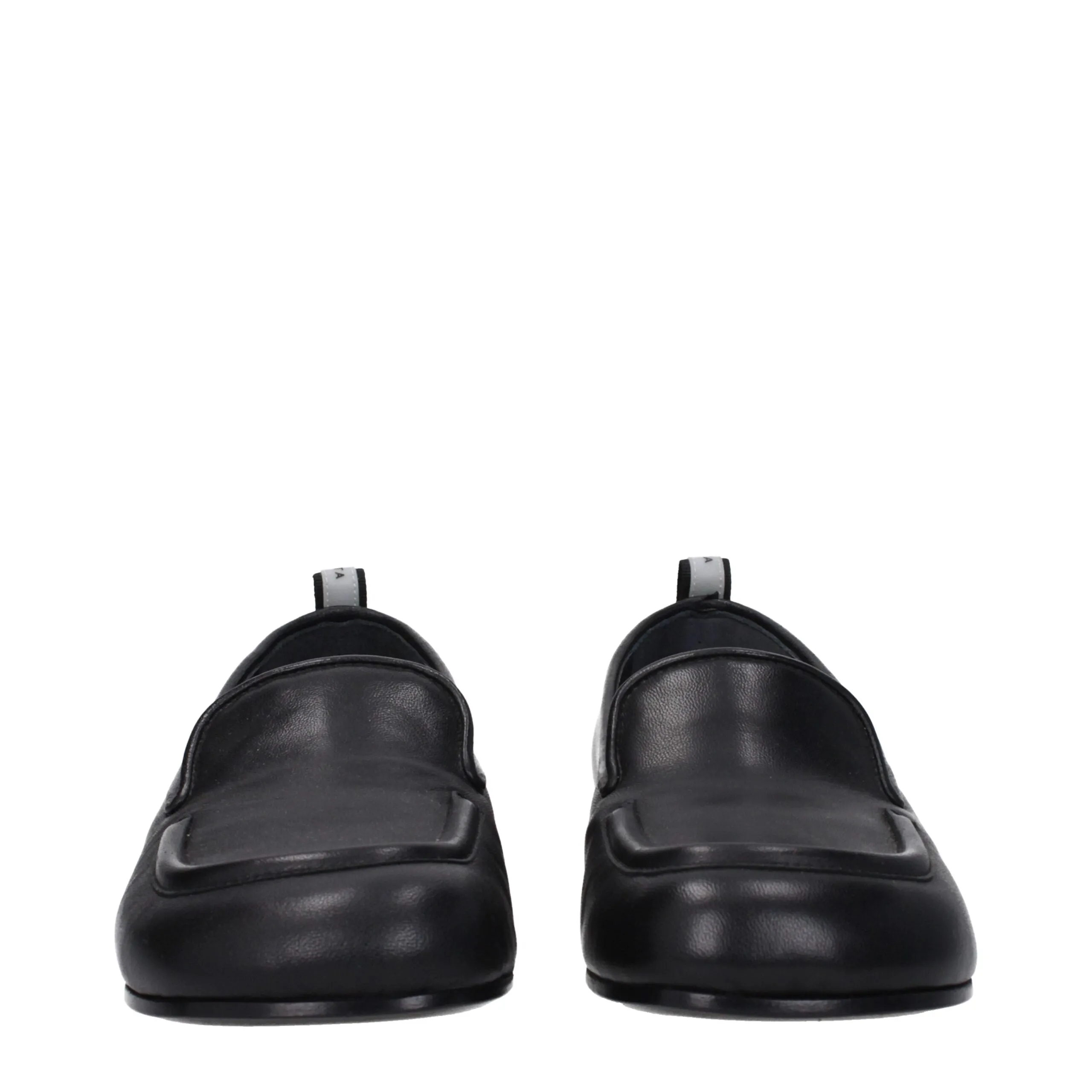 Premiata Black Leather Slip-On Loafers sold by Siebentaschen product image thumbnail 3