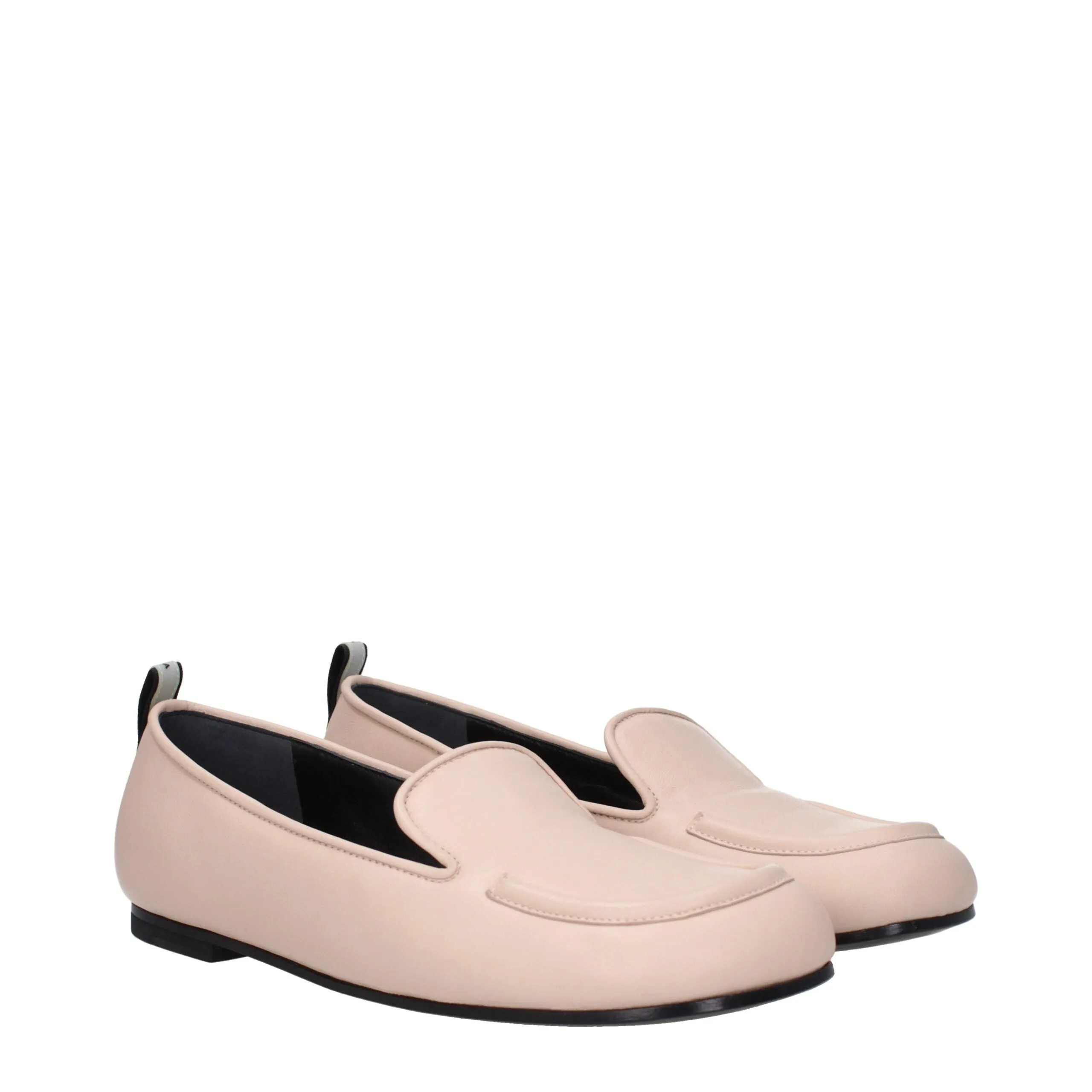Premiata Pink Leather Slip-On Loafers sold by Siebentaschen product image thumbnail 2
