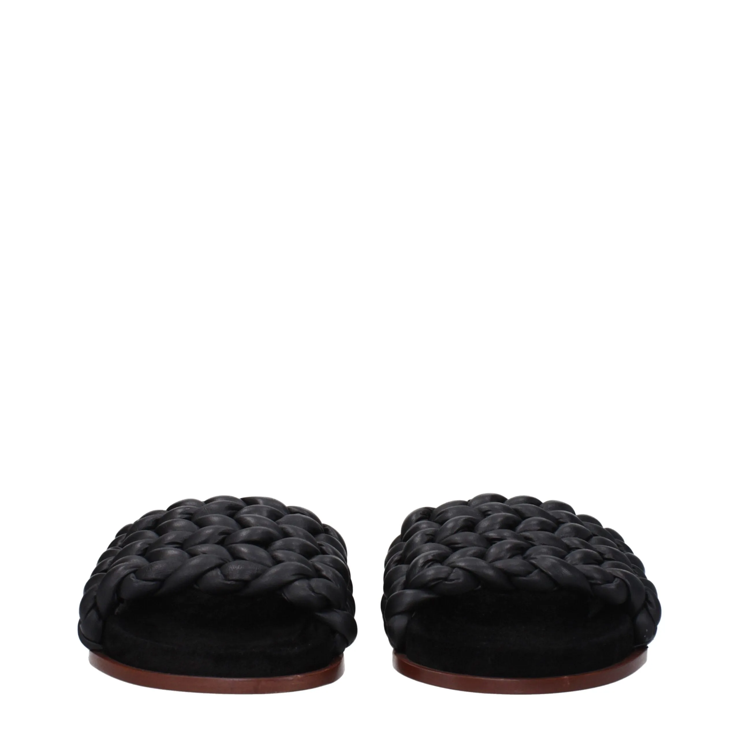 Chloé Black Leather Slippers sold by Siebentaschen product image thumbnail 3