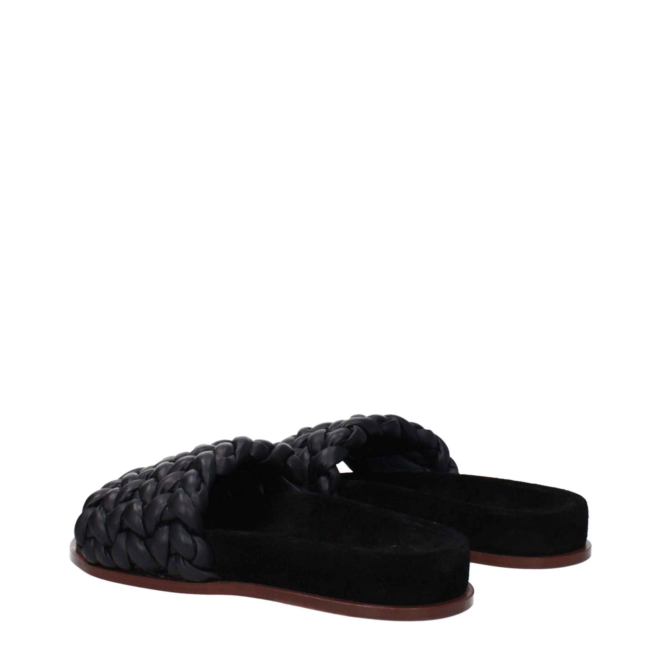 Chloé Black Leather Slippers sold by Siebentaschen product image thumbnail 4