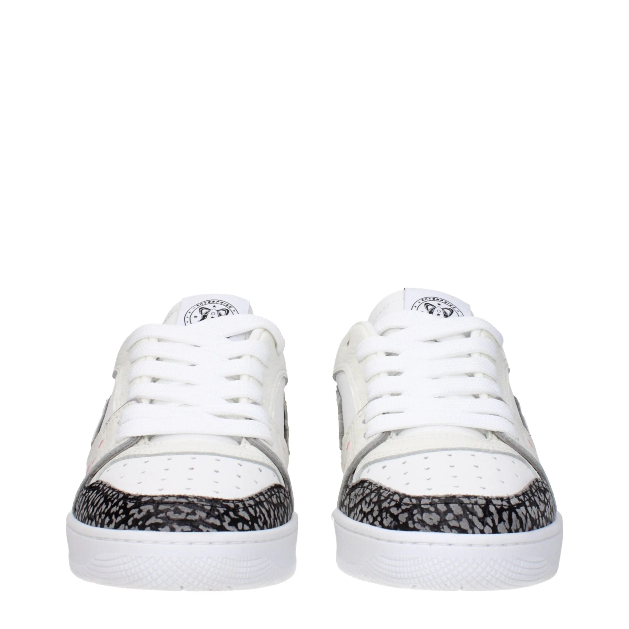 Enterprise Japan White Leather Athletic Sneakers sold by Siebentaschen product image thumbnail 3
