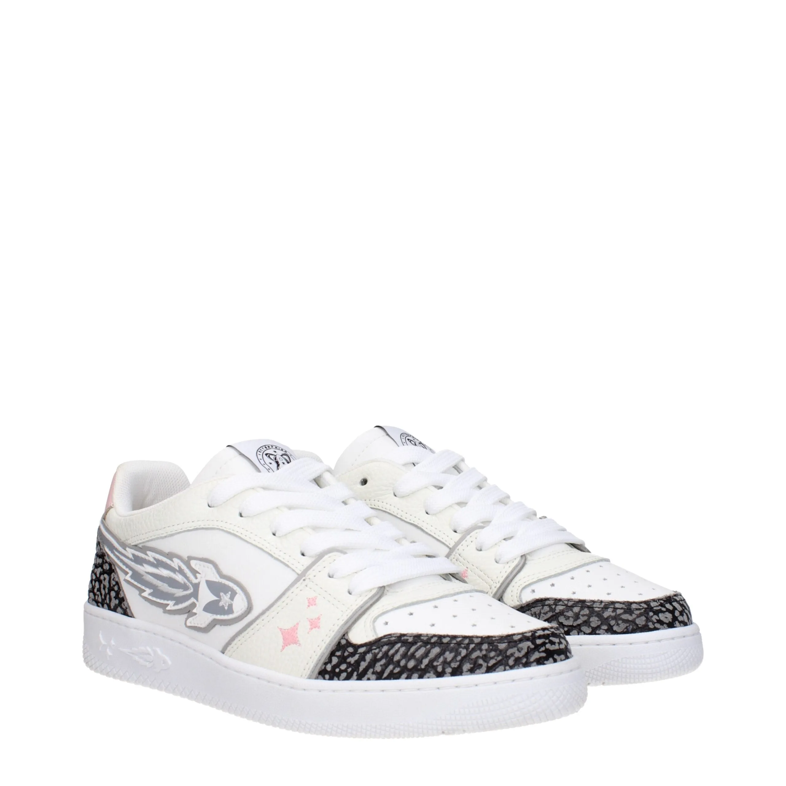 Enterprise Japan White Leather Athletic Sneakers sold by Siebentaschen product image thumbnail 2
