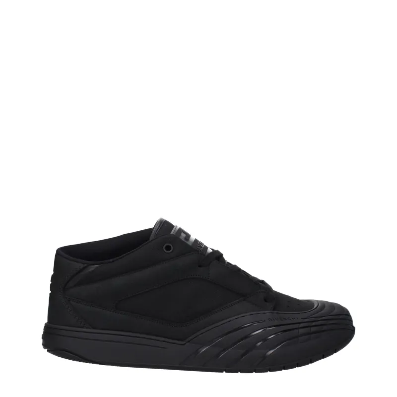 Givenchy Black Fabric Low Top Sneakers sold by Siebentaschen