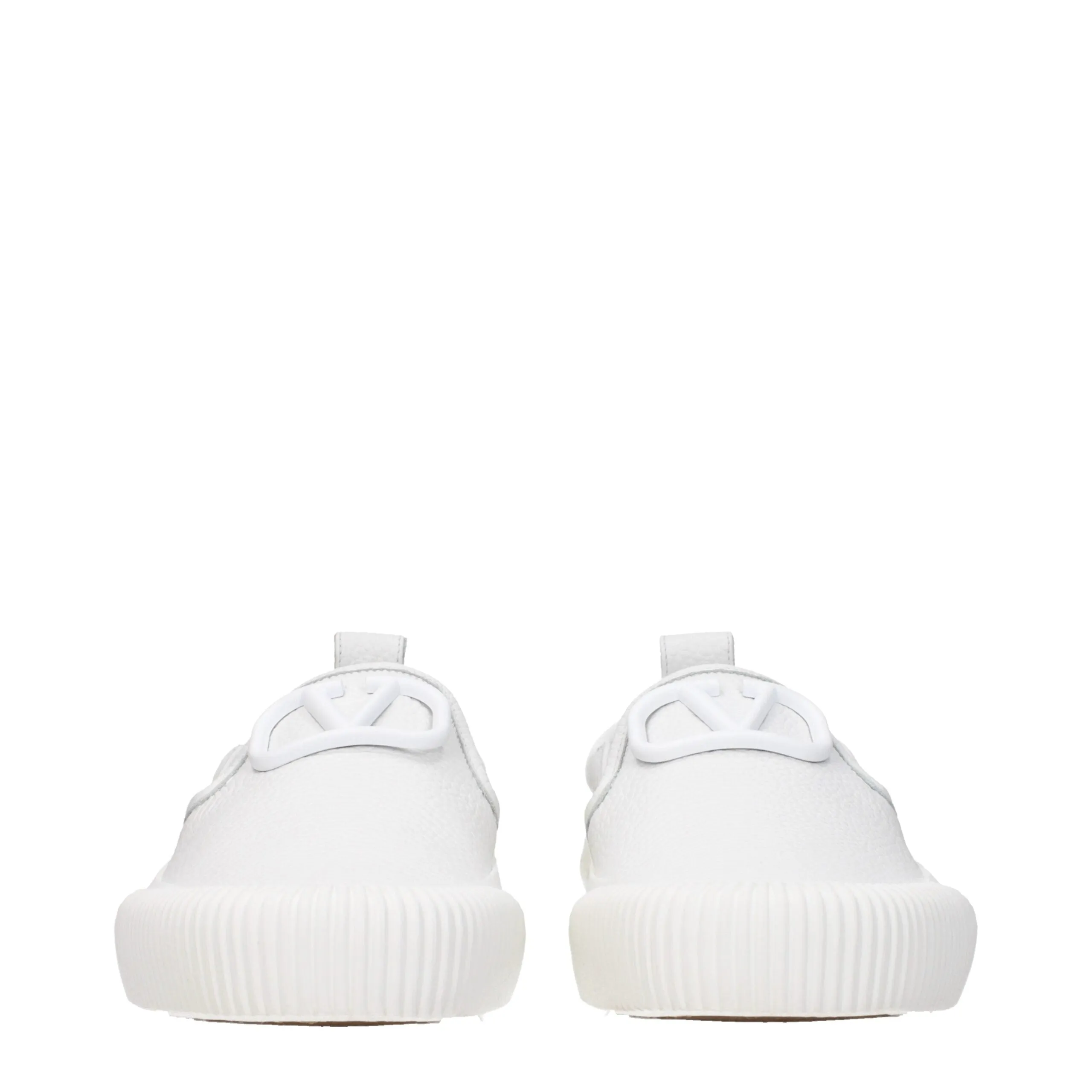 Valentino Garavani White Leather Slip-On Loafers sold by Siebentaschen product image thumbnail 3