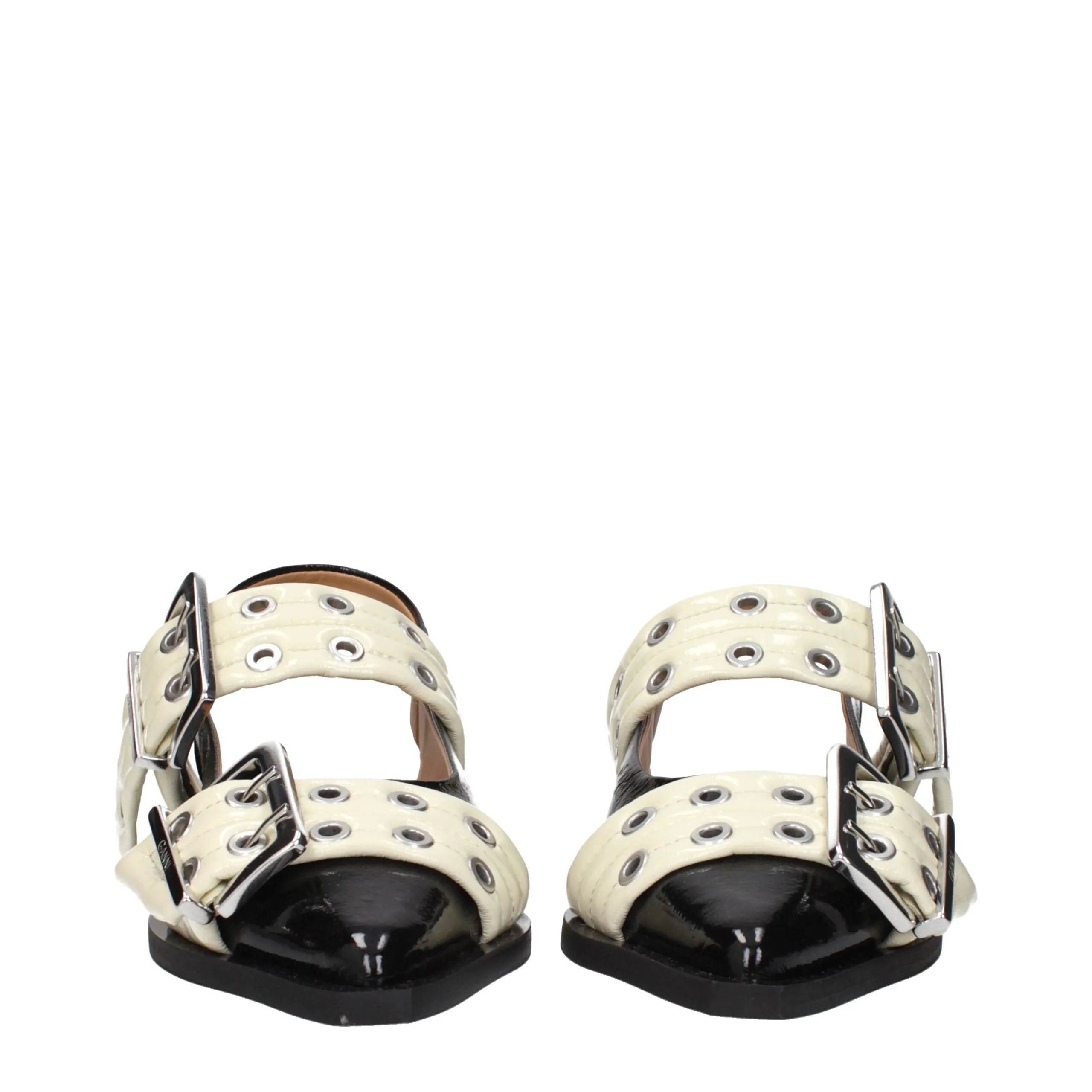 Ganni Black Polyethylene Sandals sold by Siebentaschen product image thumbnail 3