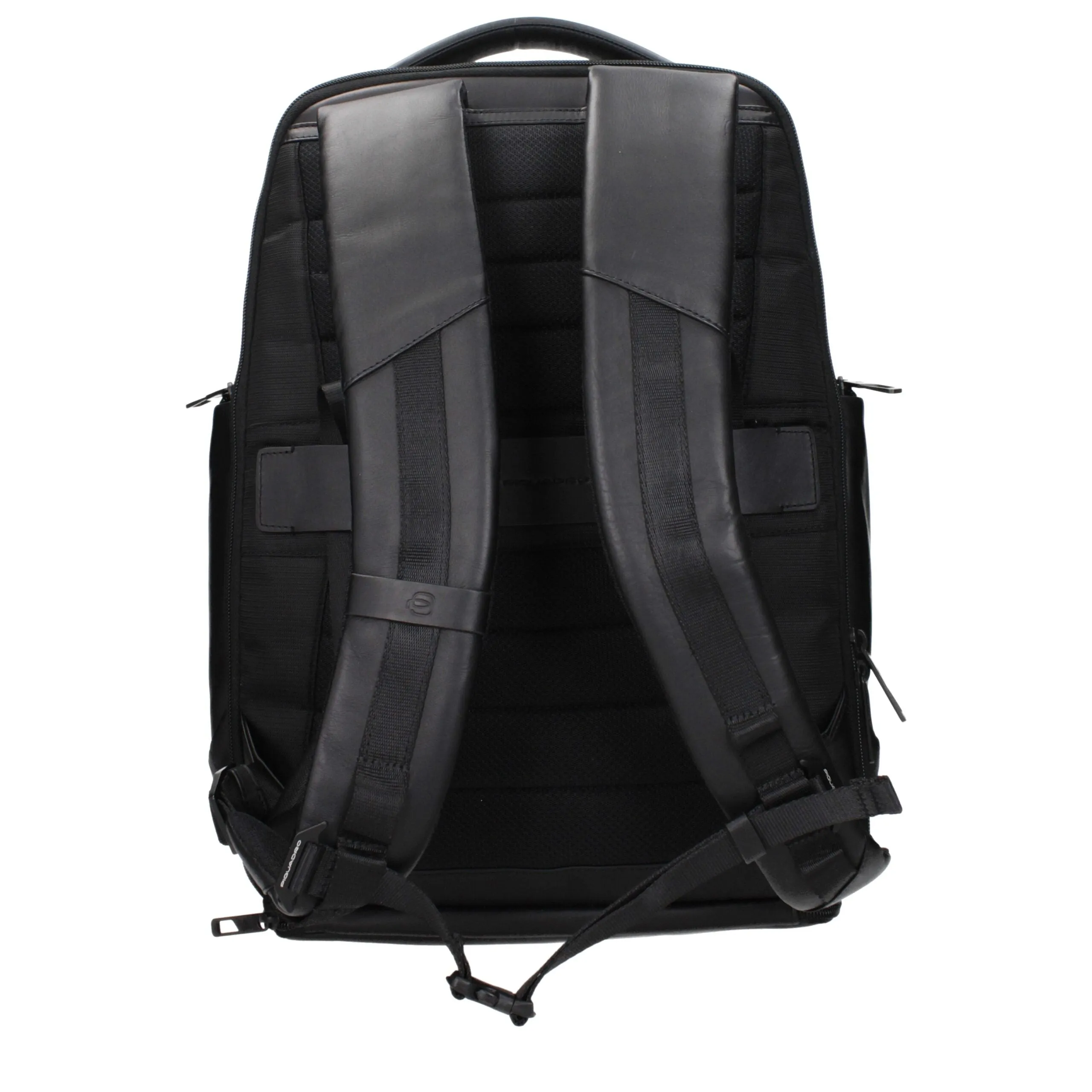 Piquadro Black Leather Backpack sold by Siebentaschen product image thumbnail 4