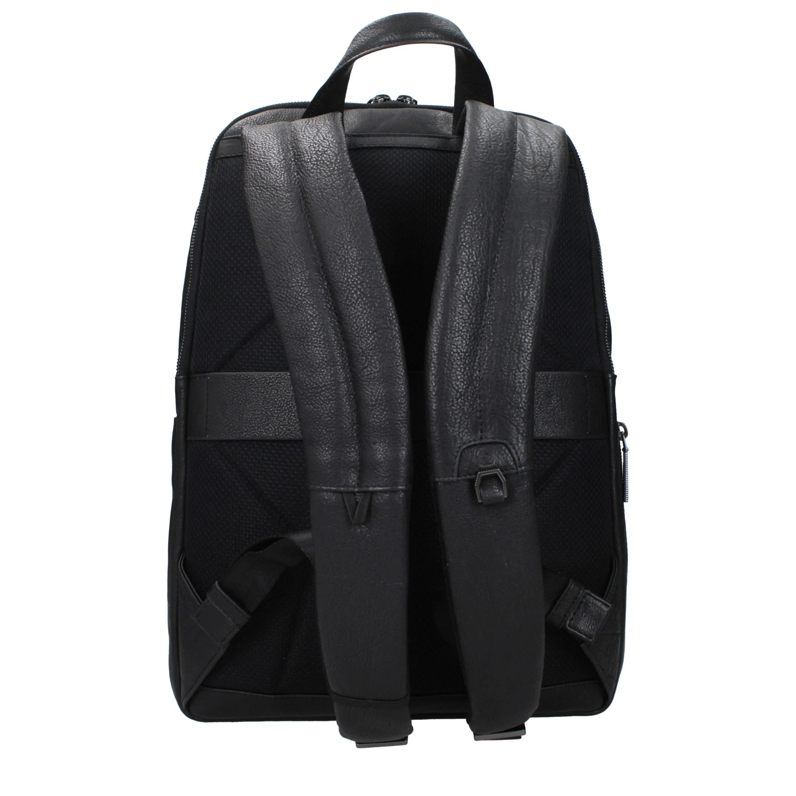 Piquadro Black Leather Backpack sold by Siebentaschen product image thumbnail 3